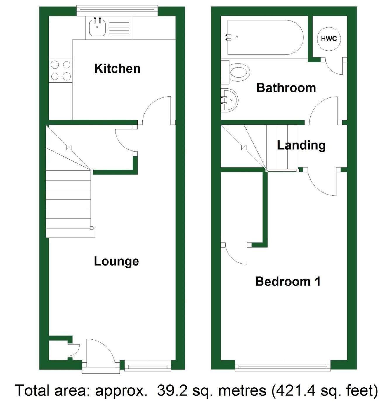 B7 Riverside Mill, Bridge Place, Huntingdon floorplan