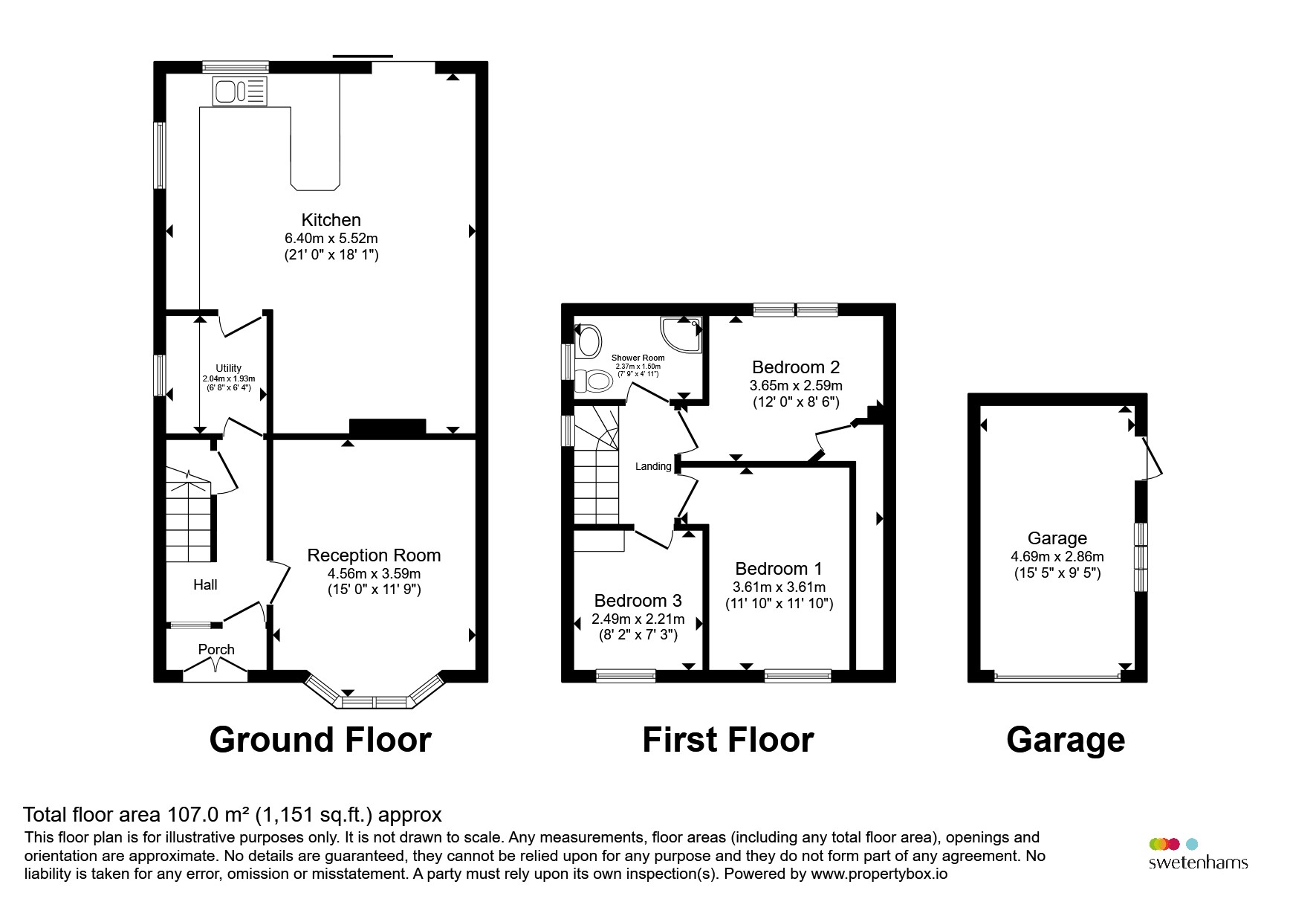Wynward, Northwich Road, Warrington floorplan