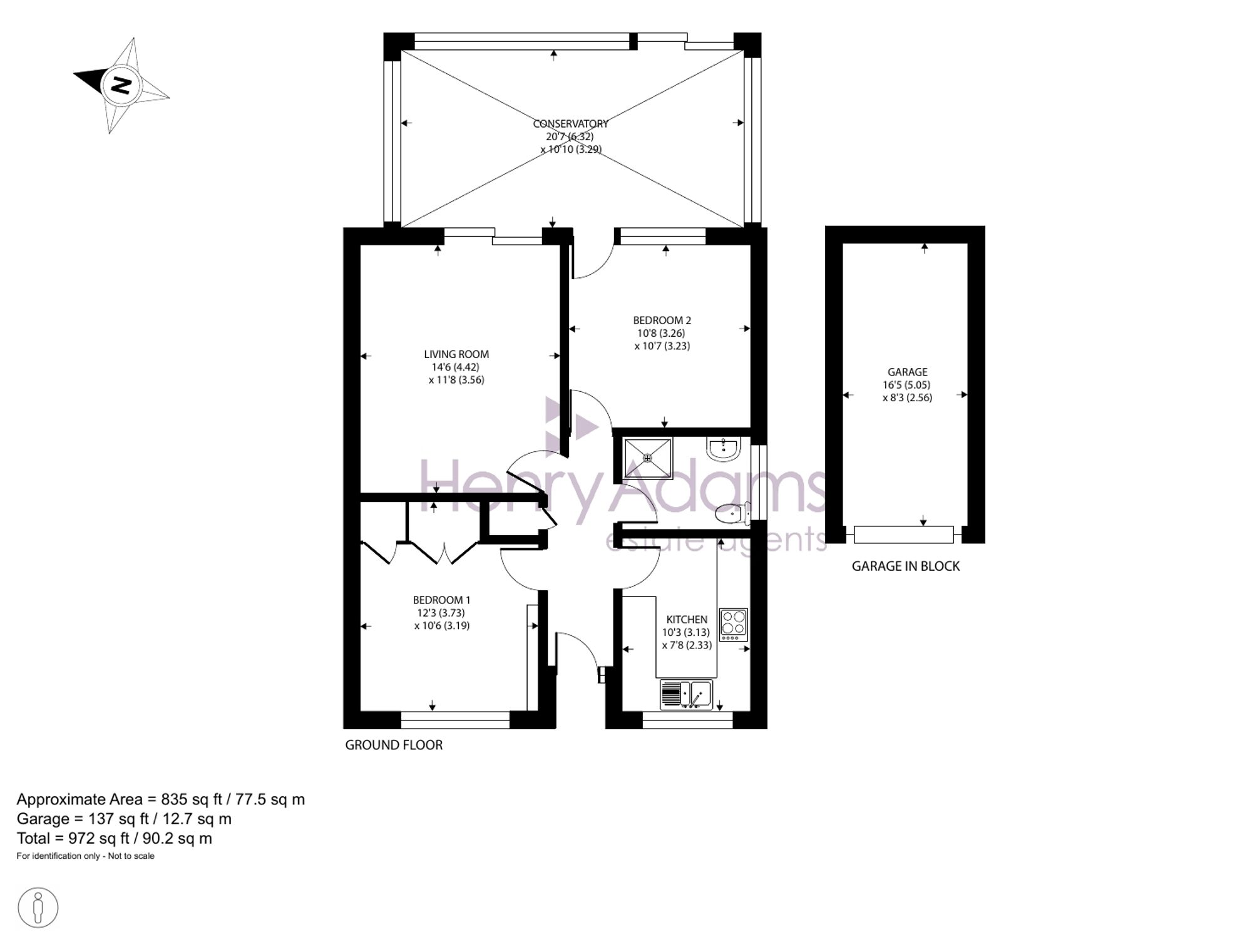 Gainsborough Drive, Chichester floorplan