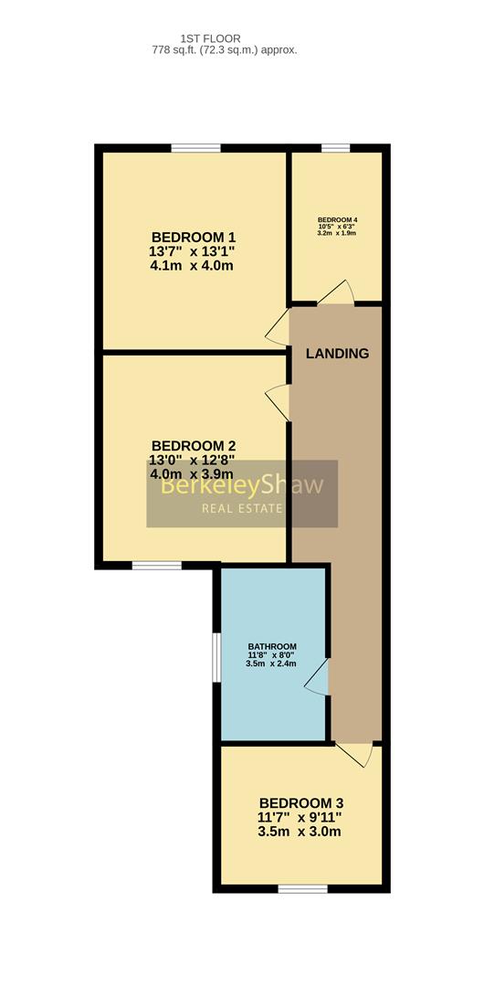 42, Andrews Lane, Liverpool floorplan