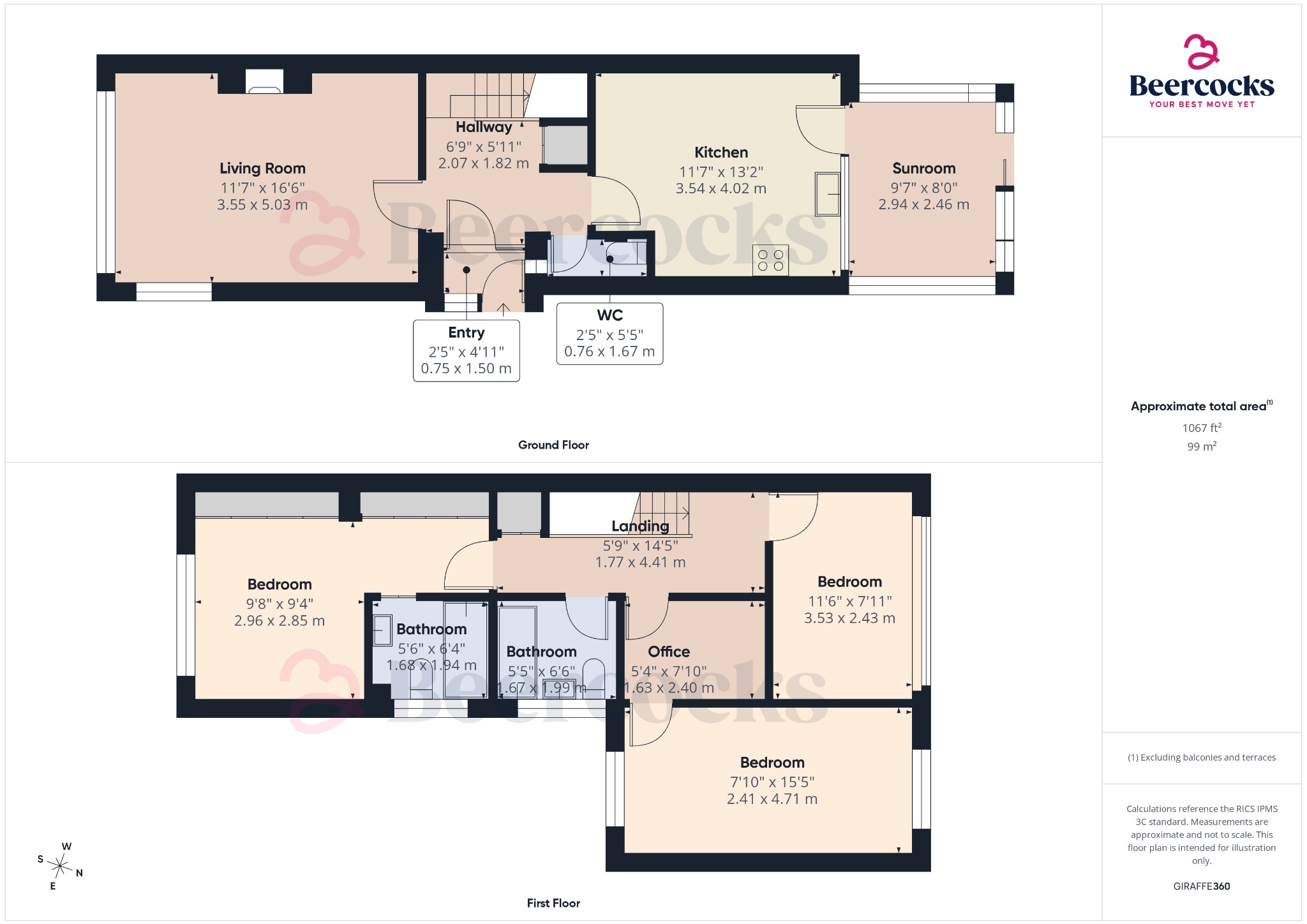 91 Compass Road, Hull, East Riding Of Yorkshire floorplan