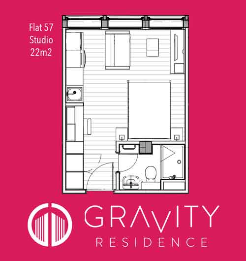 0 Bedrooms Studio to rent in Gravity Residence, 19 Water Street, Liverpool L2