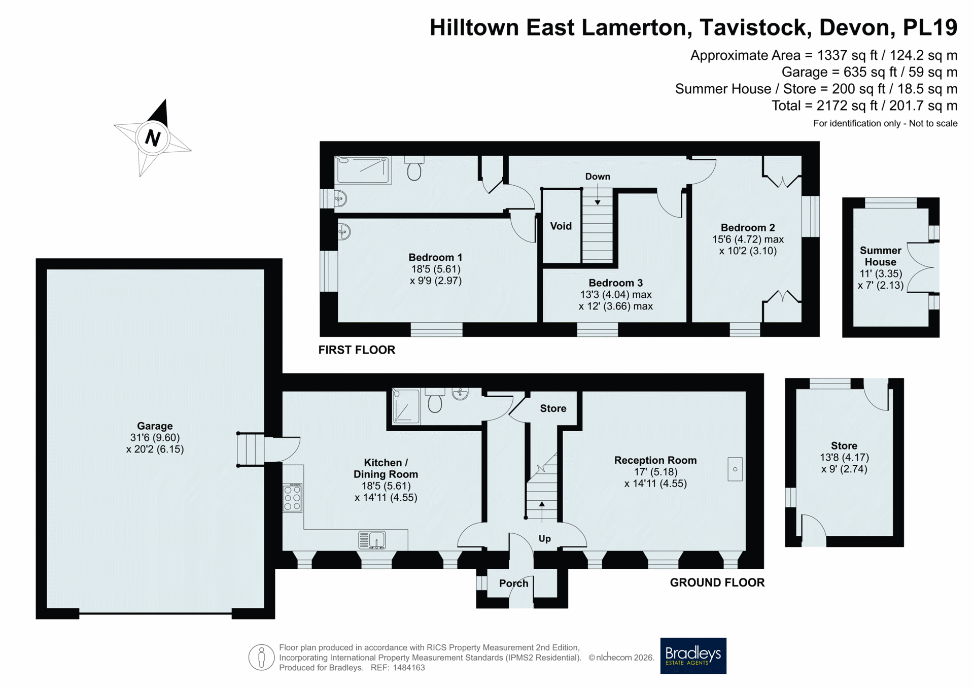 The Barn, Hilltown East Lamerton, Tavistock Devon, Devon floorplan