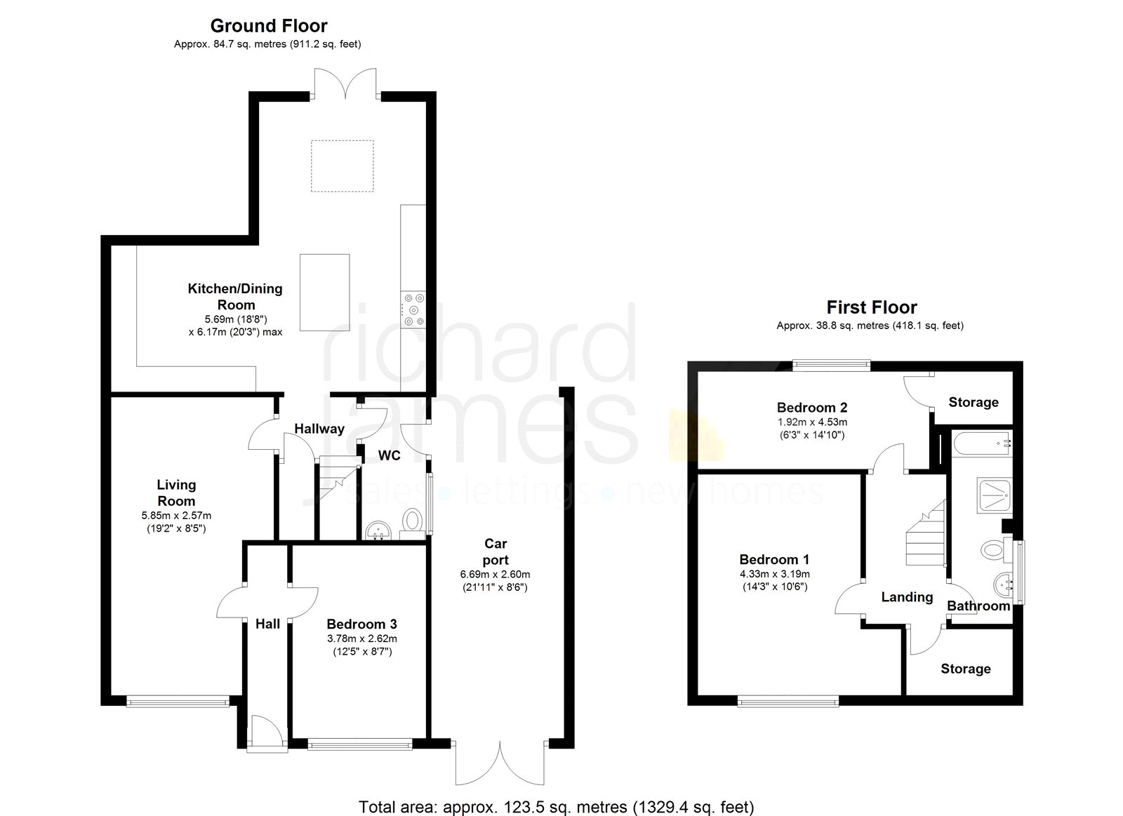 Falconscroft, Covingham, Swindon, Wiltshire SN3, 3 bedroom semi