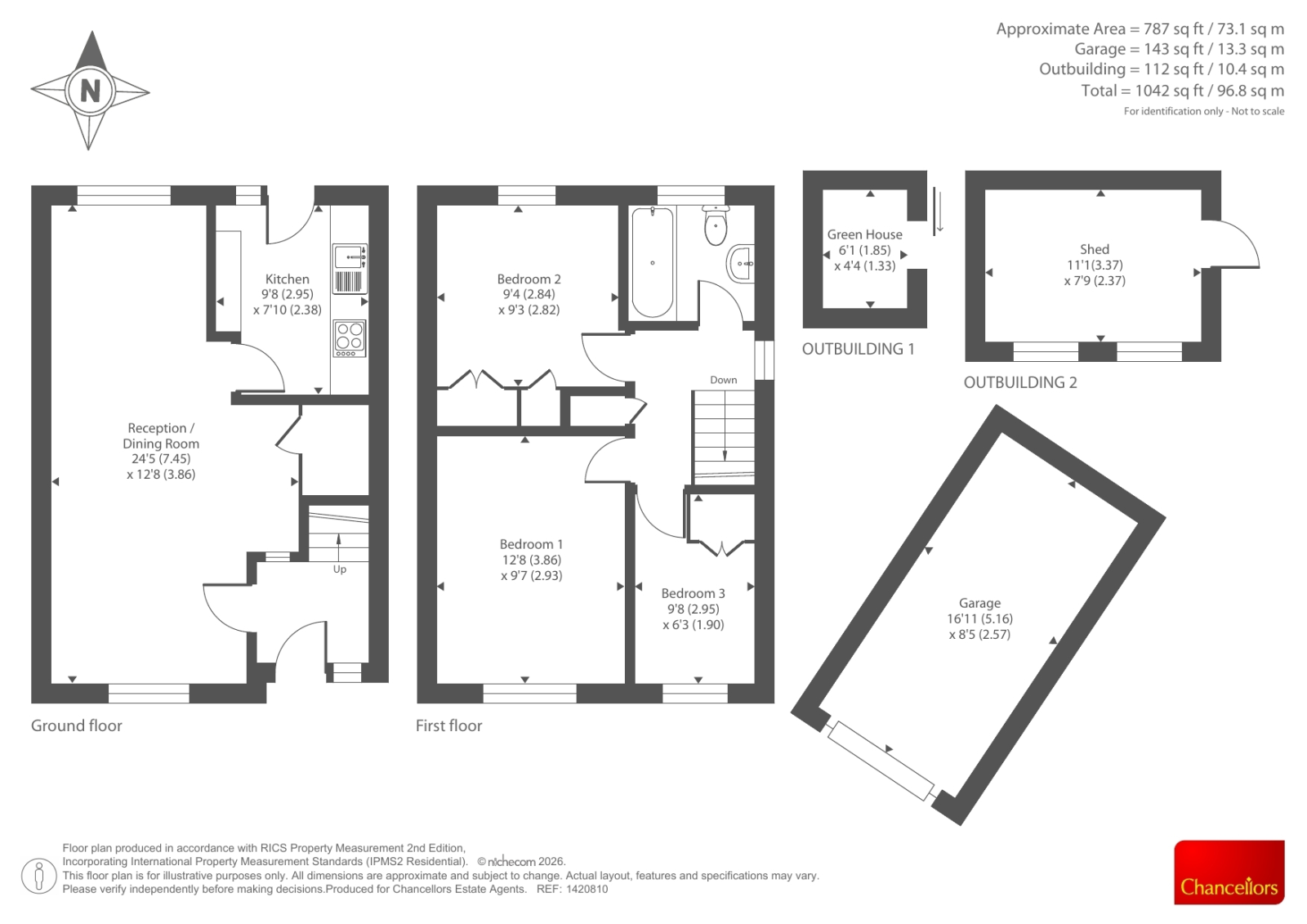 2, Braden Close, Aylesbury floorplan