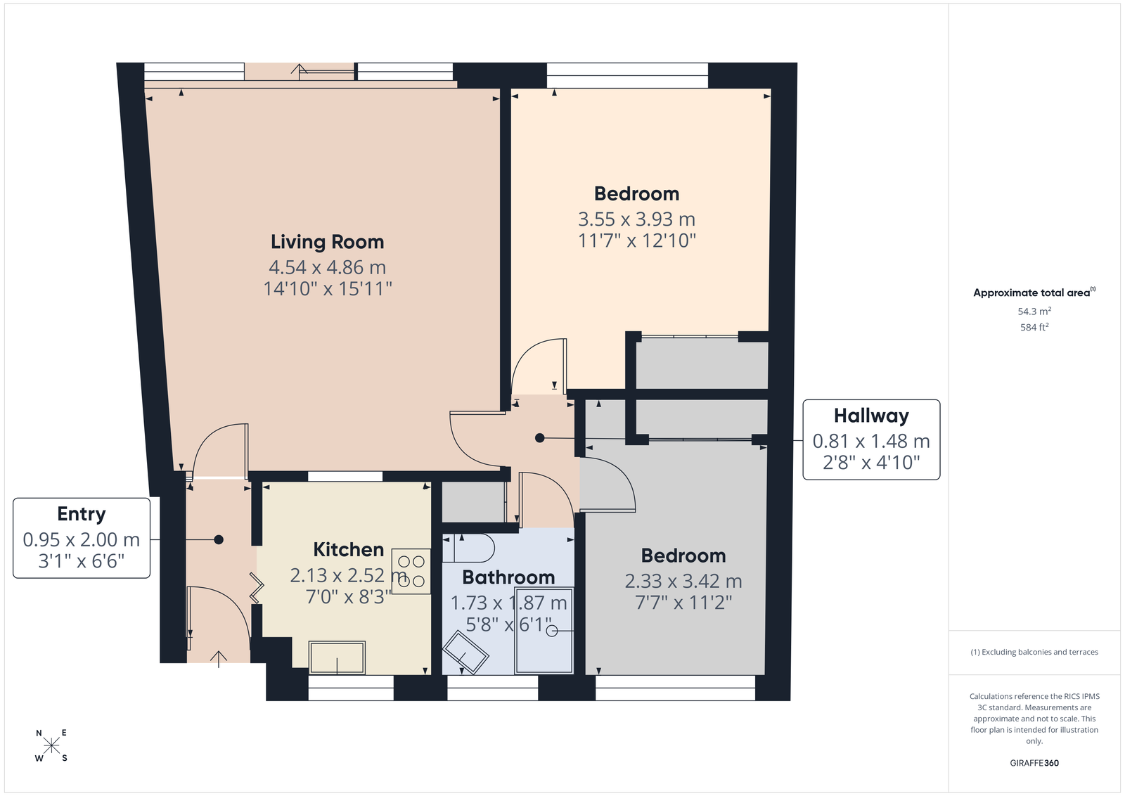 3, Silver Bridge Close, Paignton floorplan