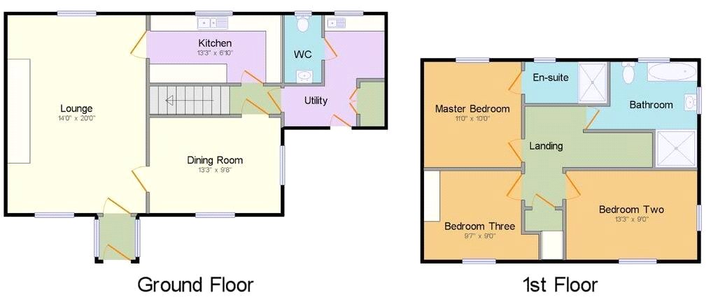 Valley Truckle, Cornwall floorplan