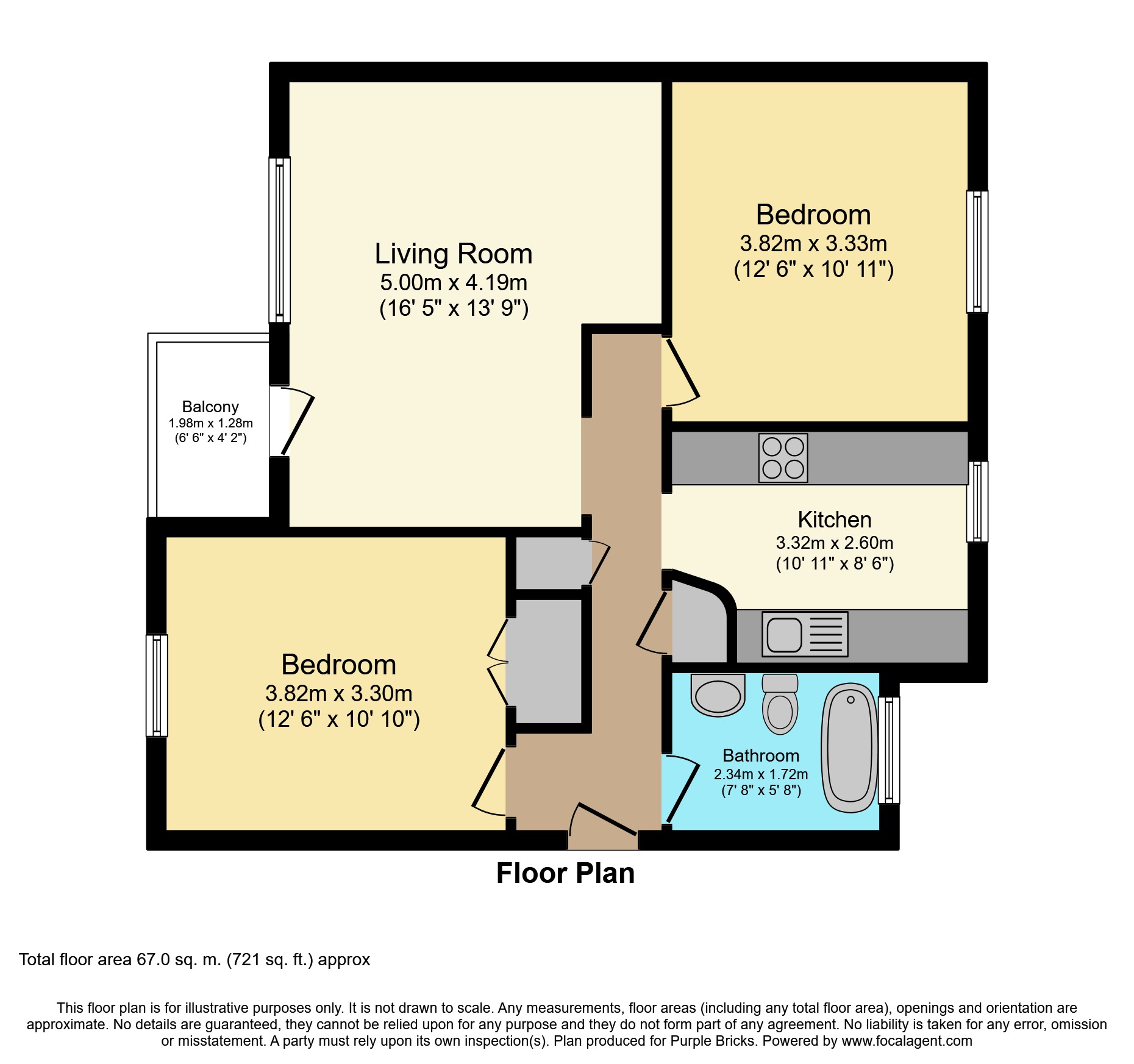 2 Bedrooms Flat for sale in Victoria Road, Bromley BR2