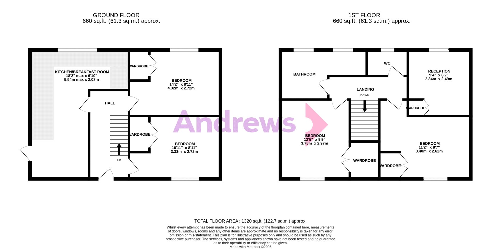 20, Warren Crescent, Oxford floorplan