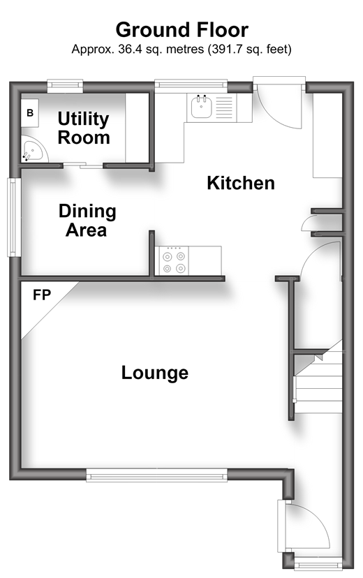 Anselm Road, Dover floorplan