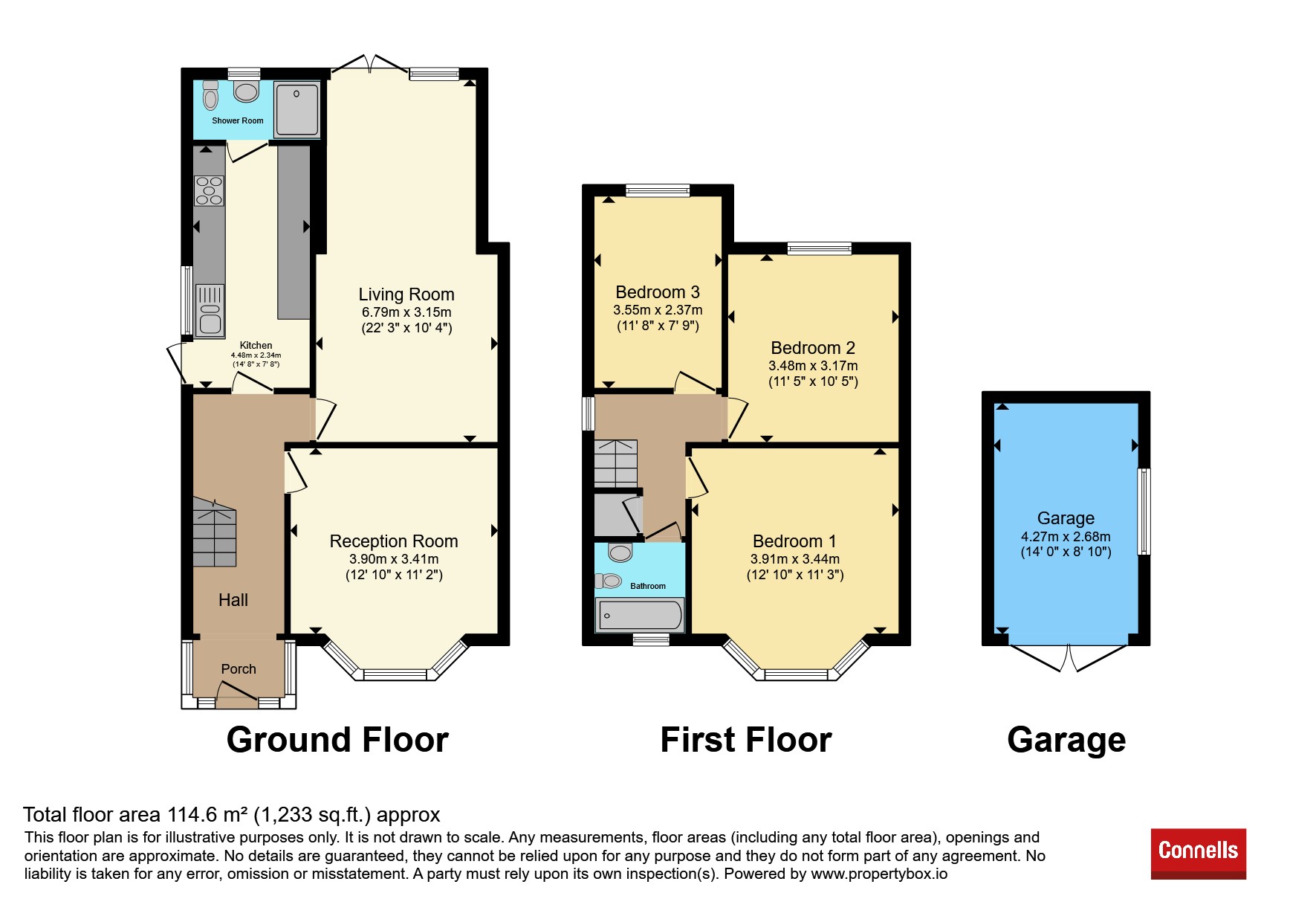 6, Westfield Road, Bedford floorplan