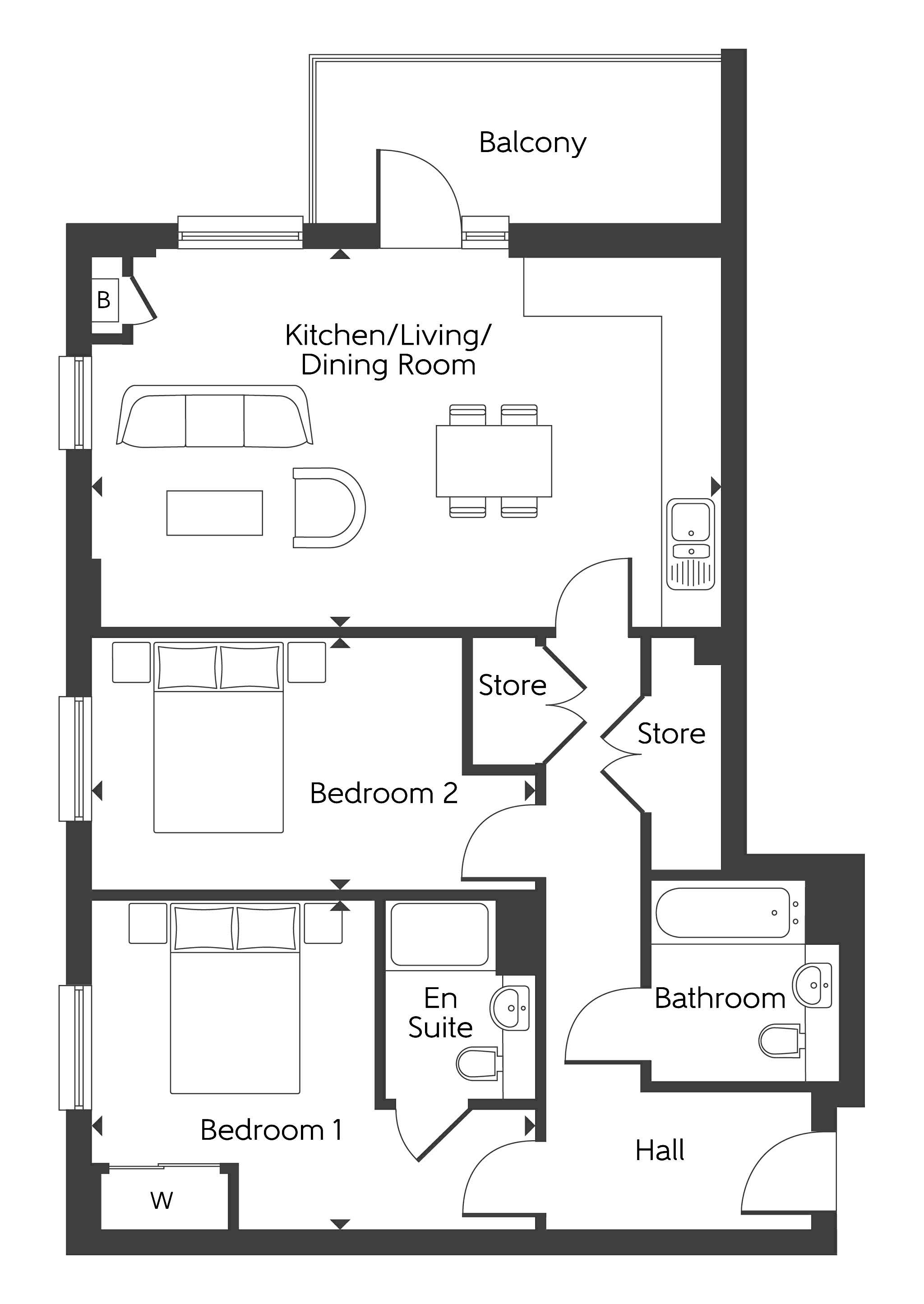 2 Bedrooms Flat for sale in Artillery Place, London SE18