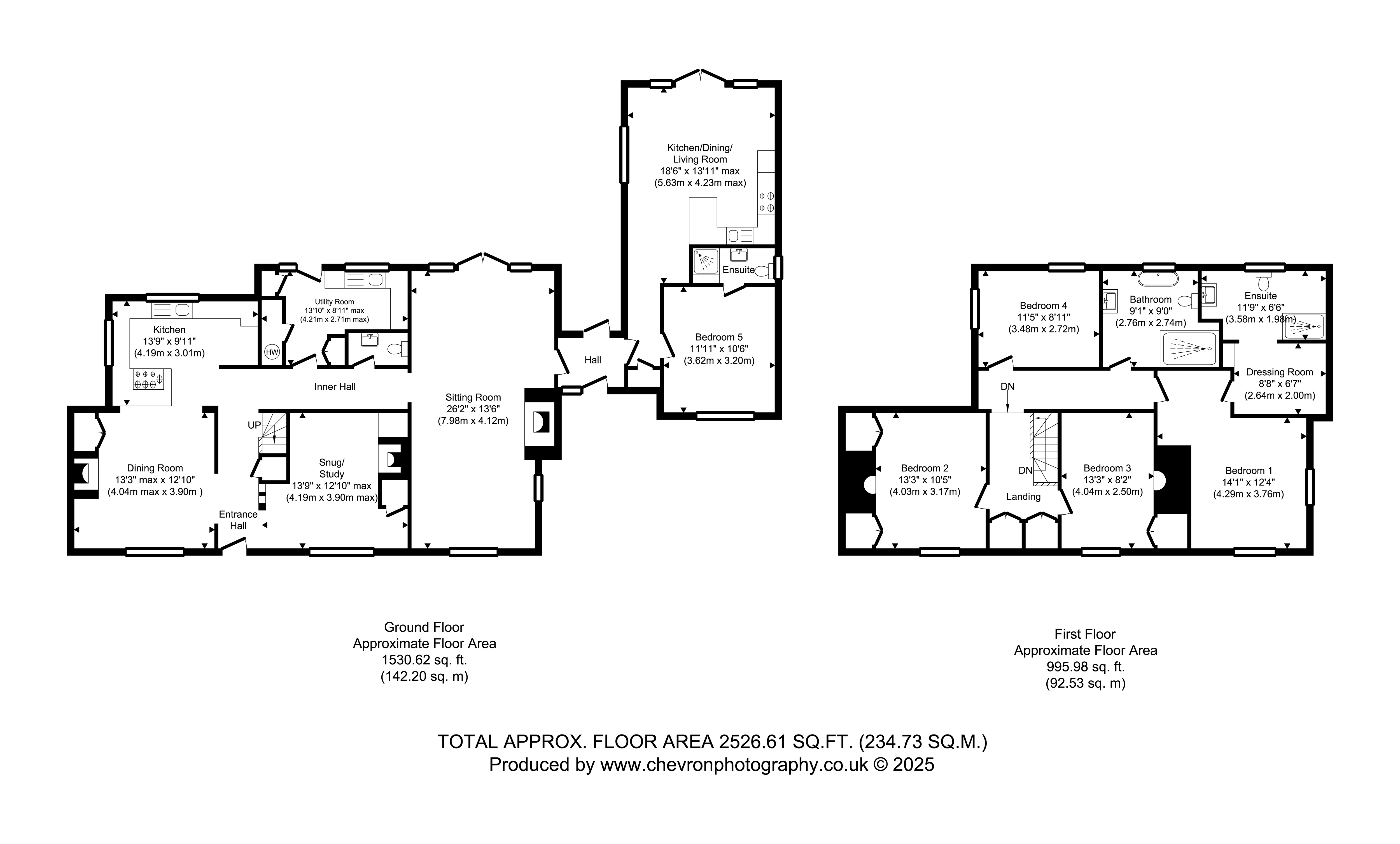Dormers, Fields Farm Road, Colchester floorplan