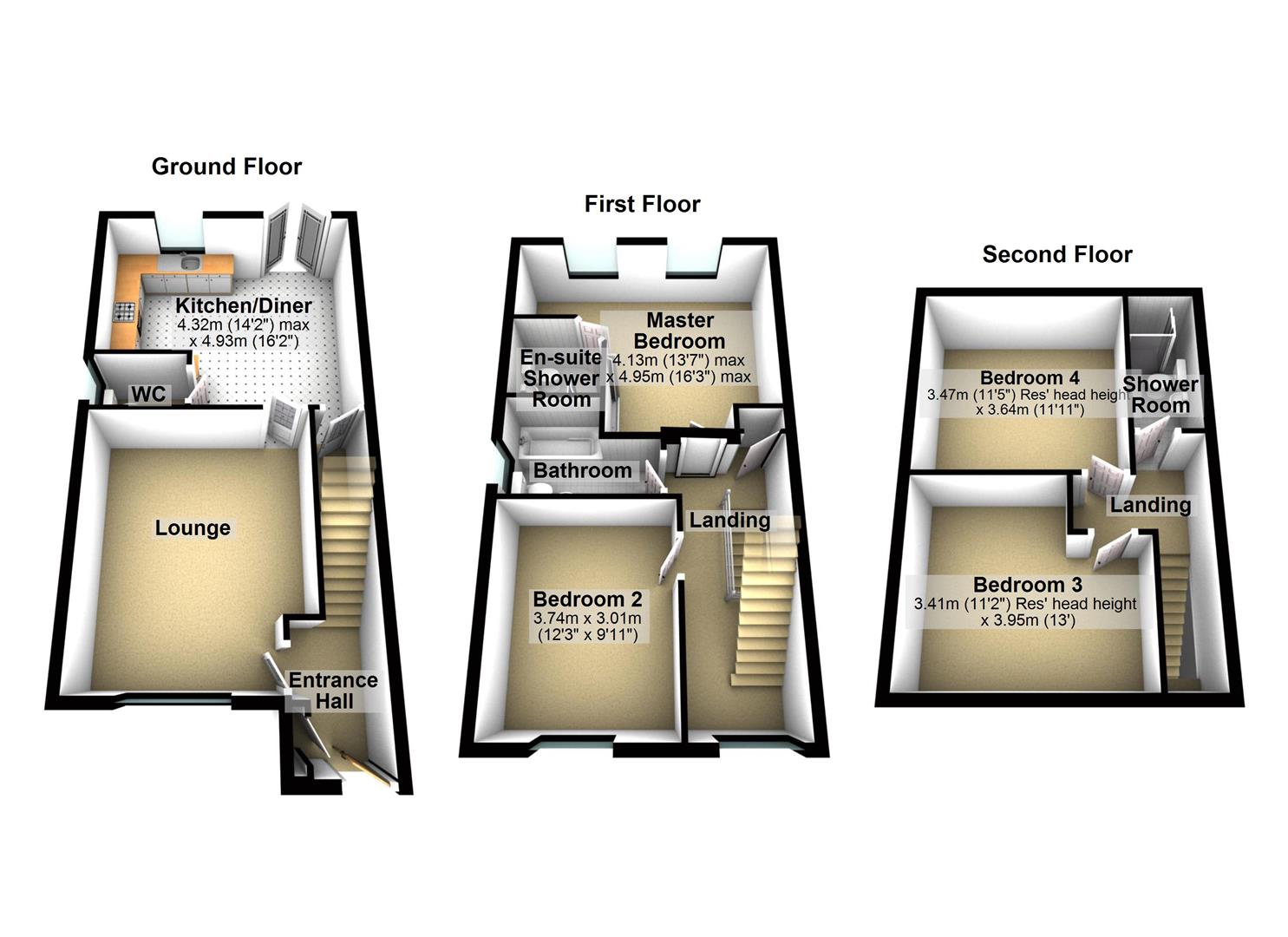 4 Bedrooms Semi-detached house for sale in Roper Lane, Queensbury, Bradford BD13