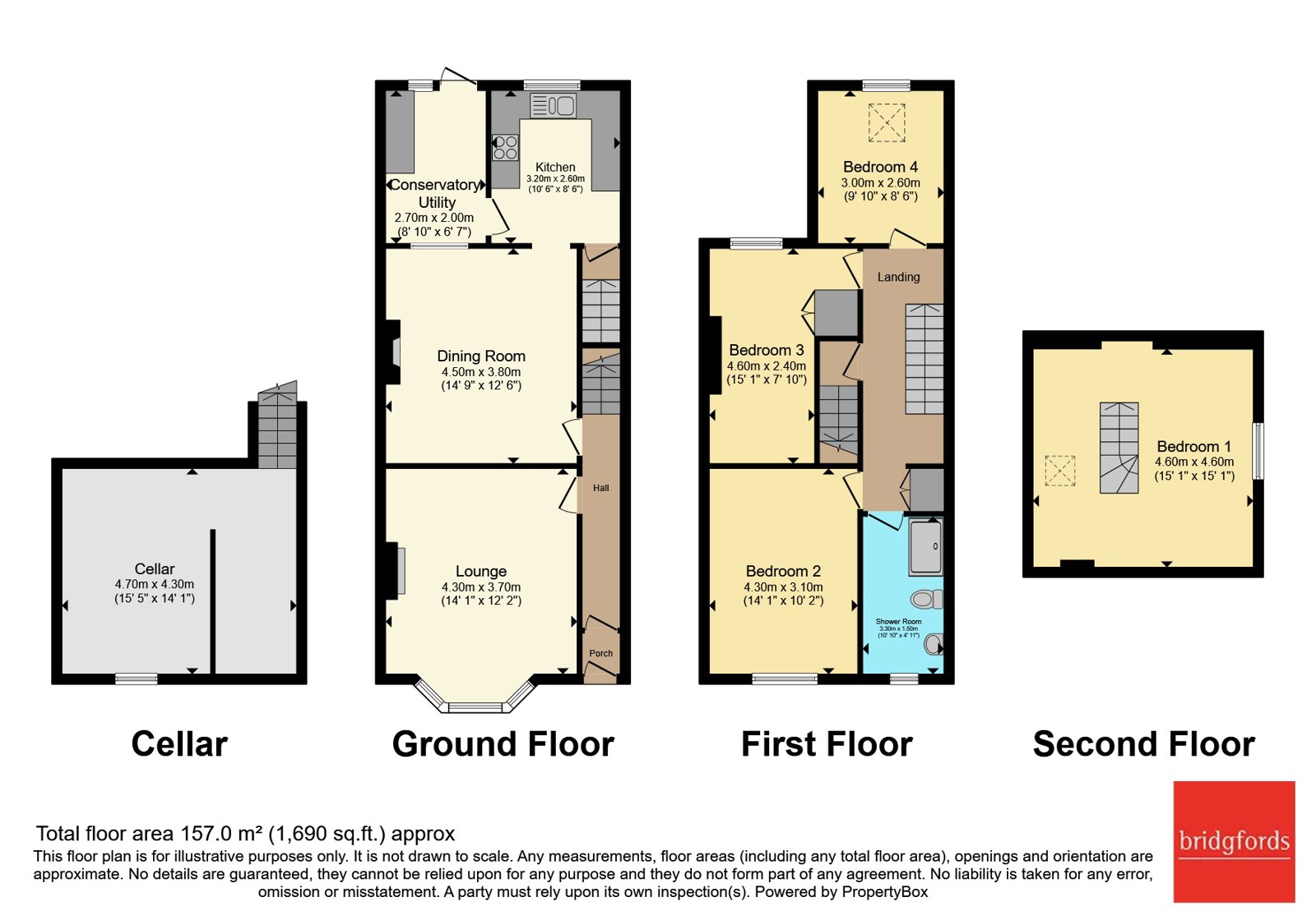 24, Hayfield Road, High Peak floorplan