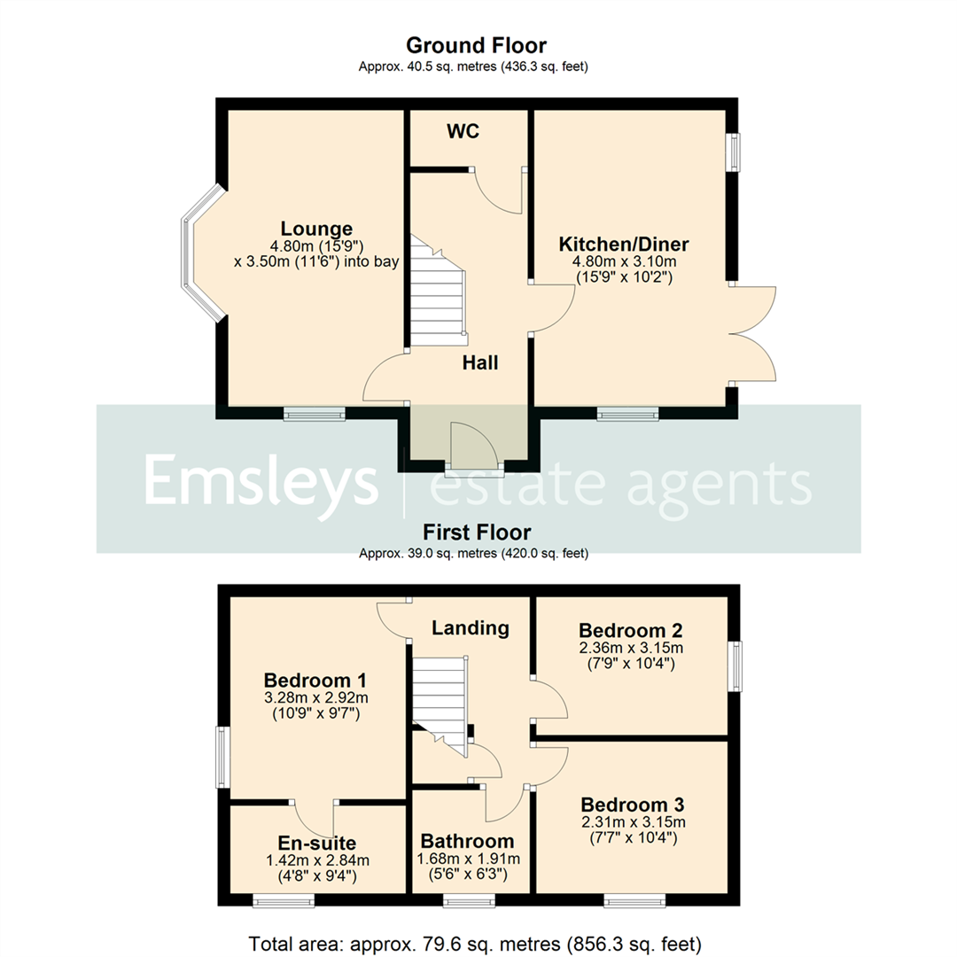 43, Tornado Drive, Tadcaster floorplan