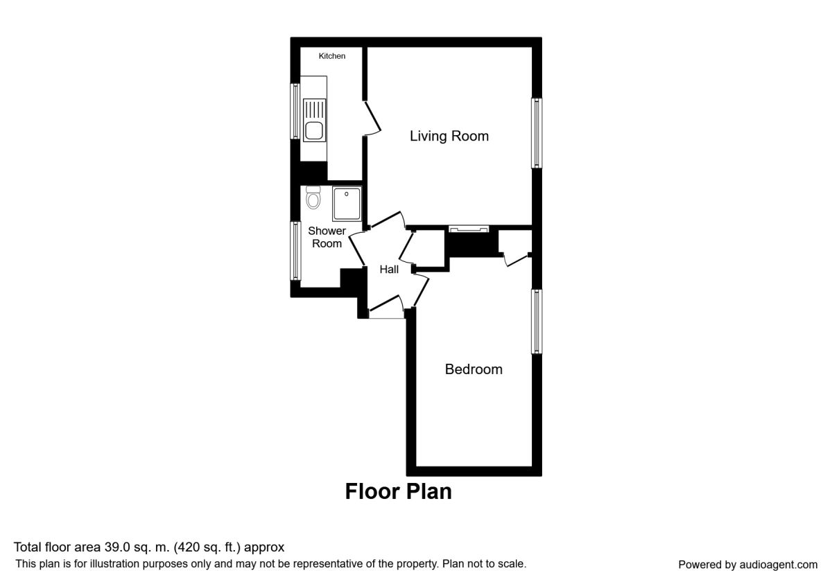 1 Bedrooms Flat for sale in Lowedges Crescent, Sheffield S8