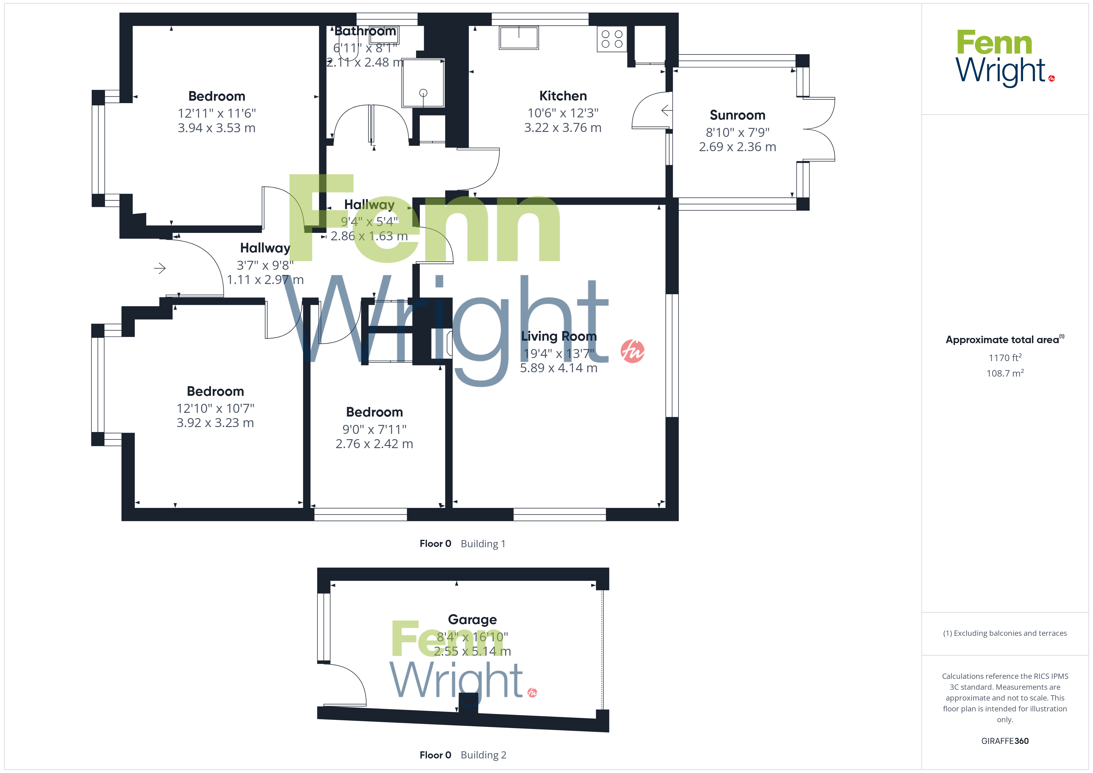 The Heathers,, Hungerdown Lane, Manningtree floorplan