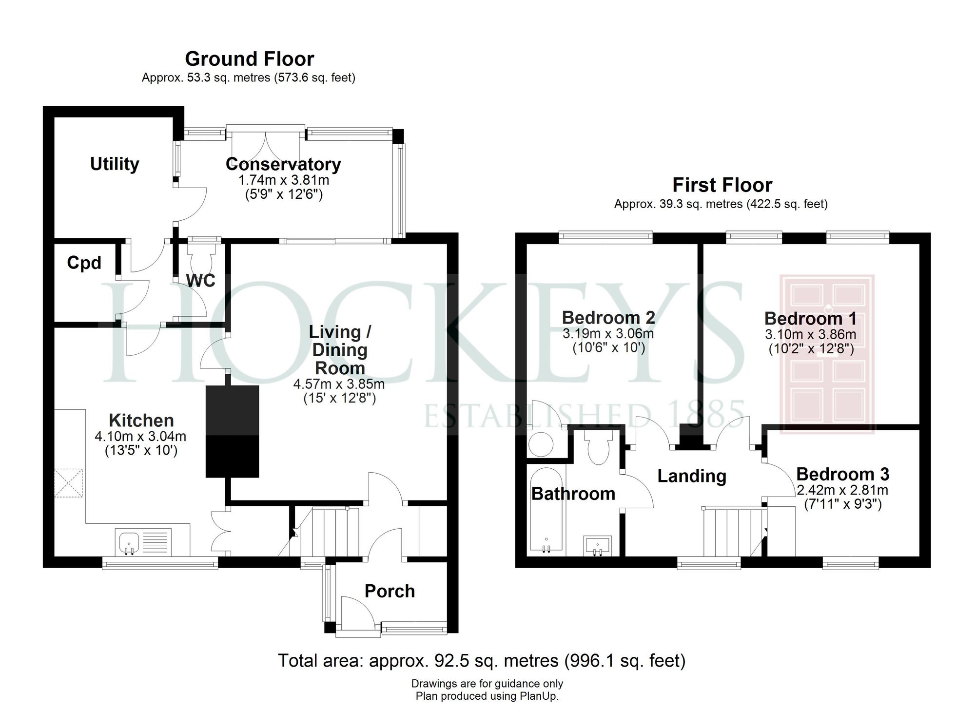 35 Hall Close, Cambridge floorplan