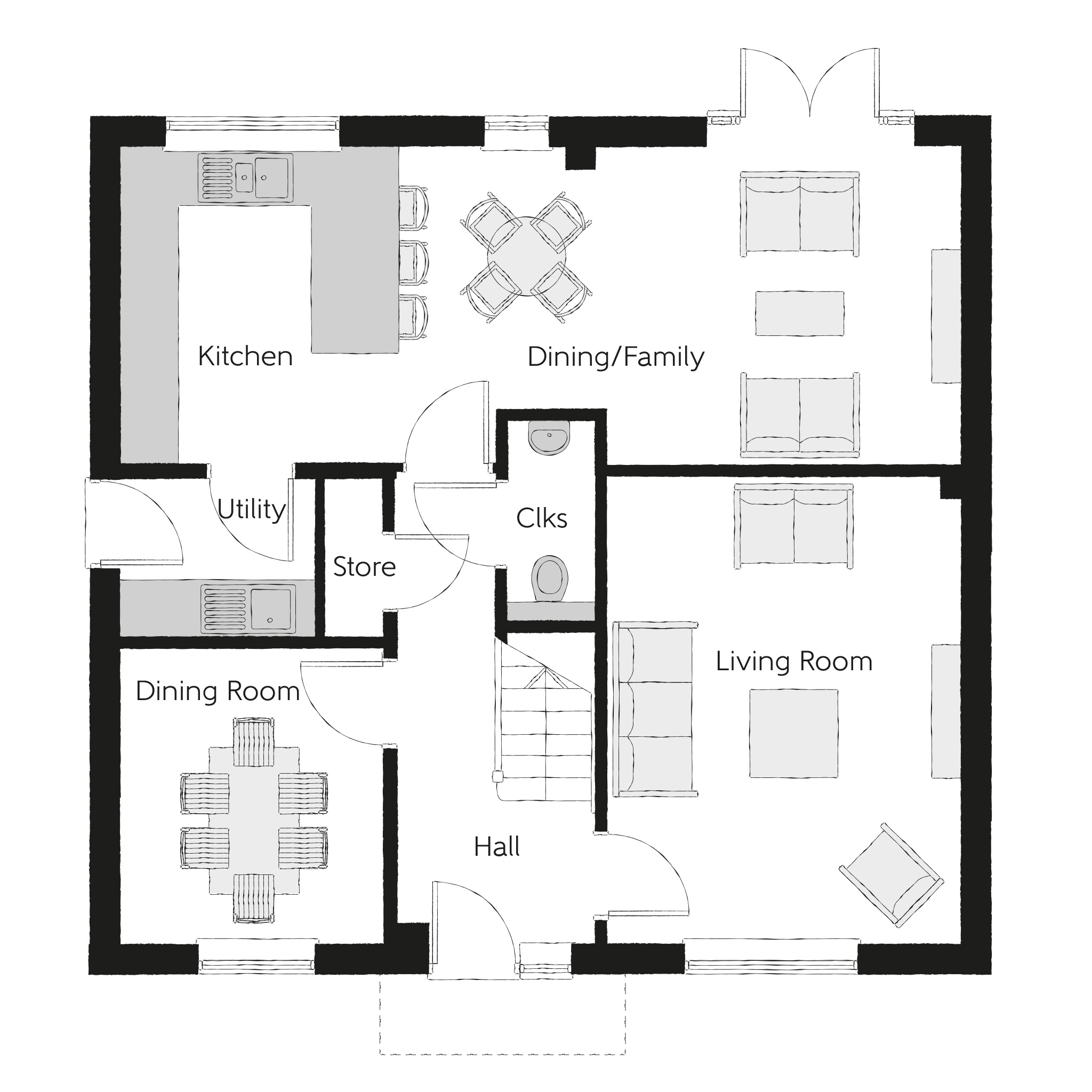 4, Green Farm, Chippenham Road, Lyneham floorplan