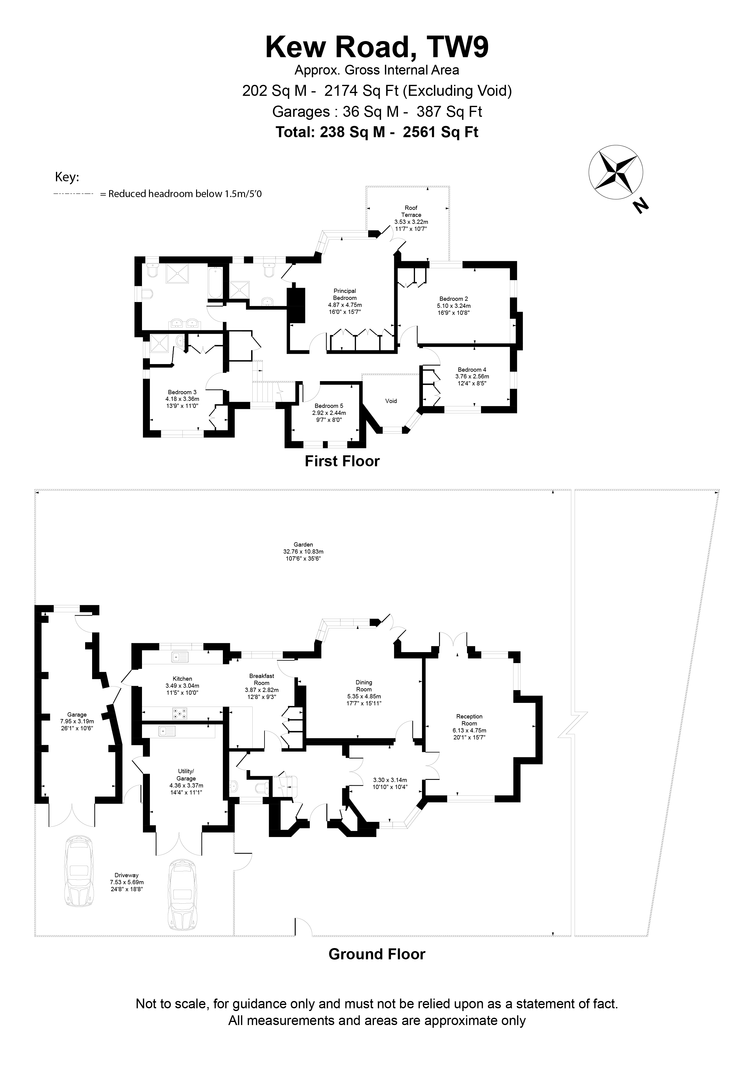 224, Kew Road, Richmond floorplan