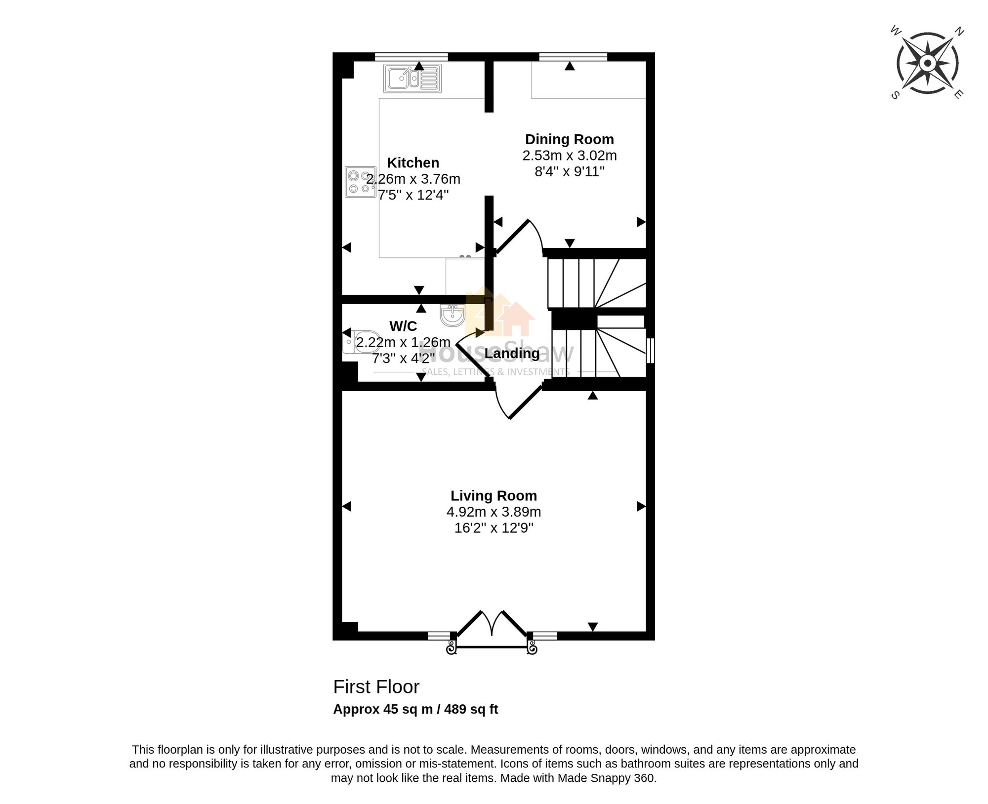 2 Coopers Rise, High Wycombe floorplan