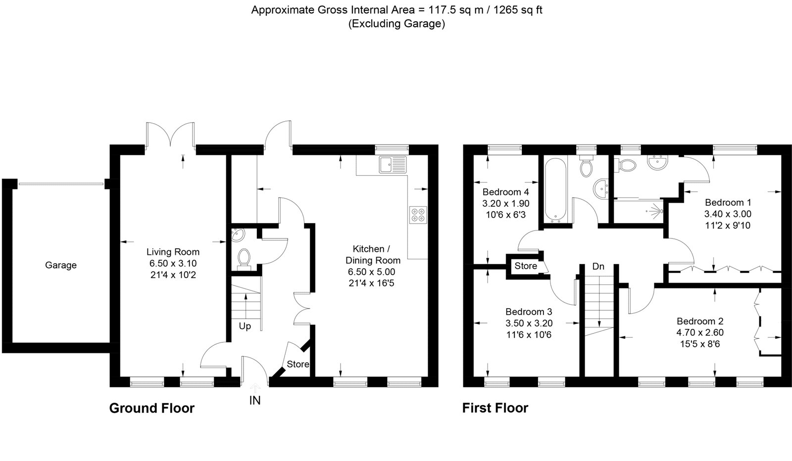 Raleigh Road, Somerset floorplan