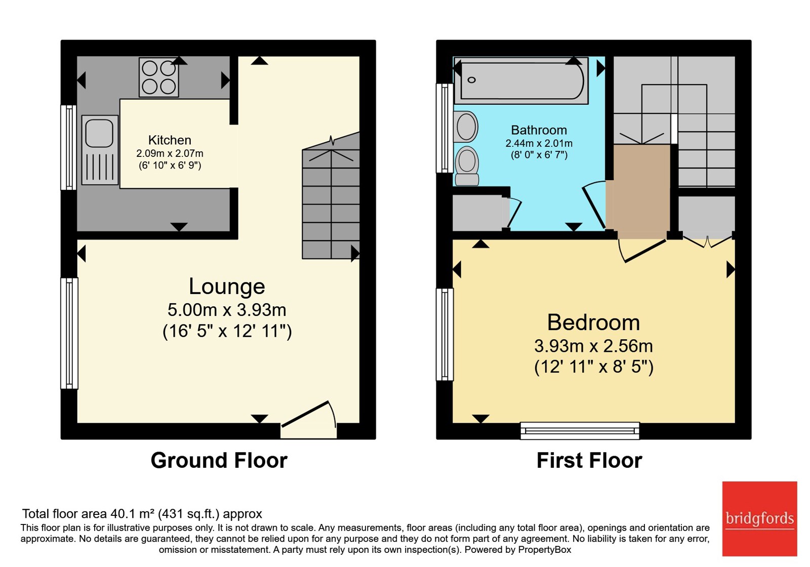 7, Nairn Close, Warrington floorplan
