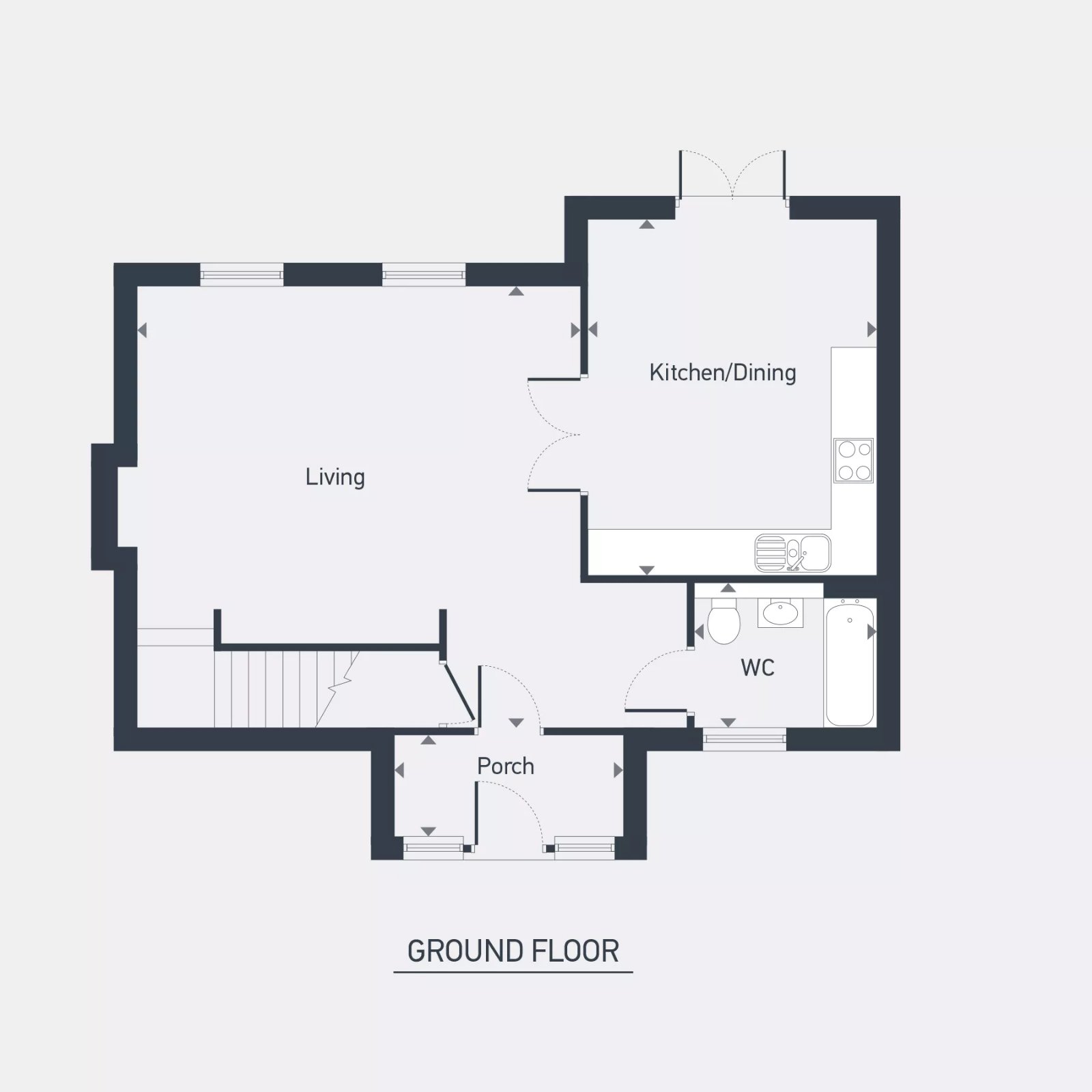 Duntreath, Chapelton, Stonehaven AB39, 3 bedroom detached house for