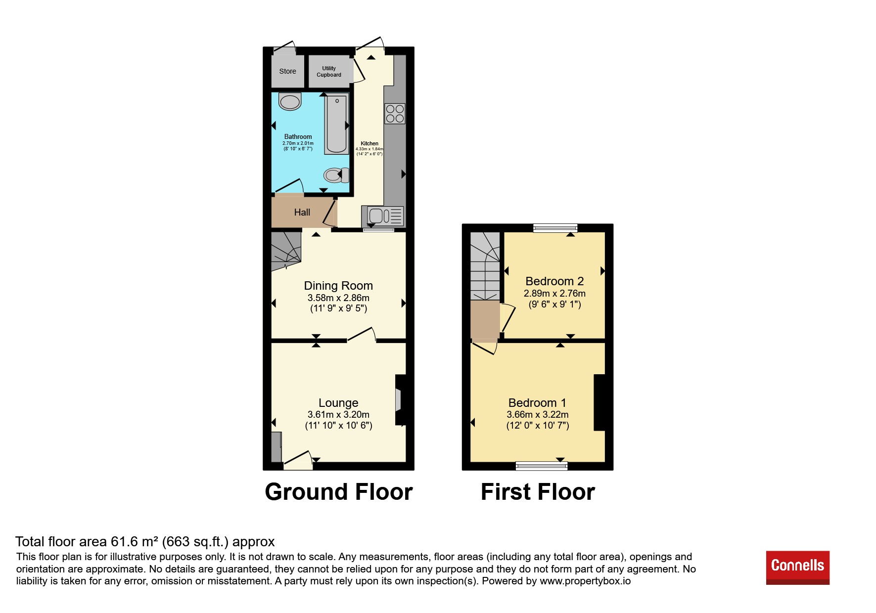 70, Ivel Road, Shefford floorplan