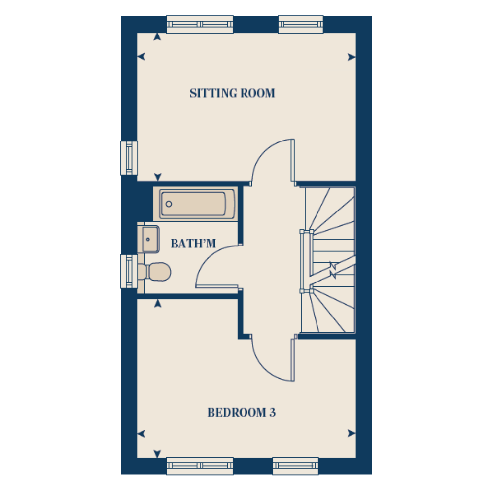 3020, Trood Lane, Exeter floorplan