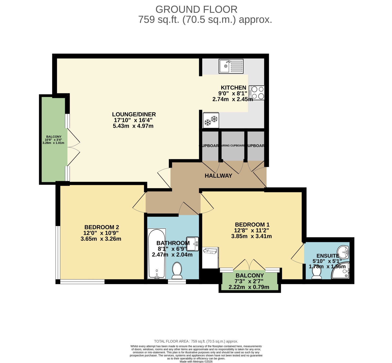 13, Fitzwilliam Street, Milton Keynes floorplan
