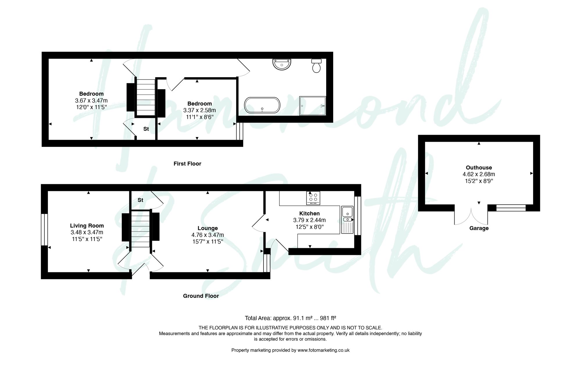 8 Lindsey Road, Bishop's Stortford floorplan