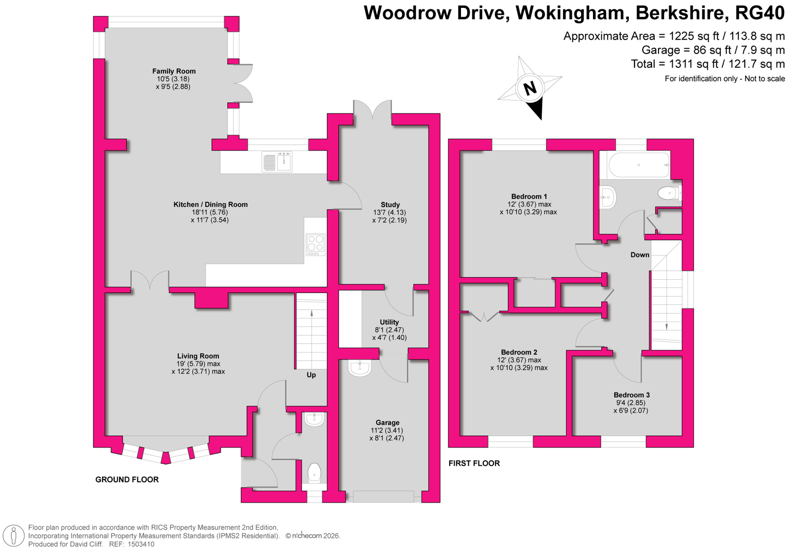 38, Woodrow Drive, Berkshire floorplan