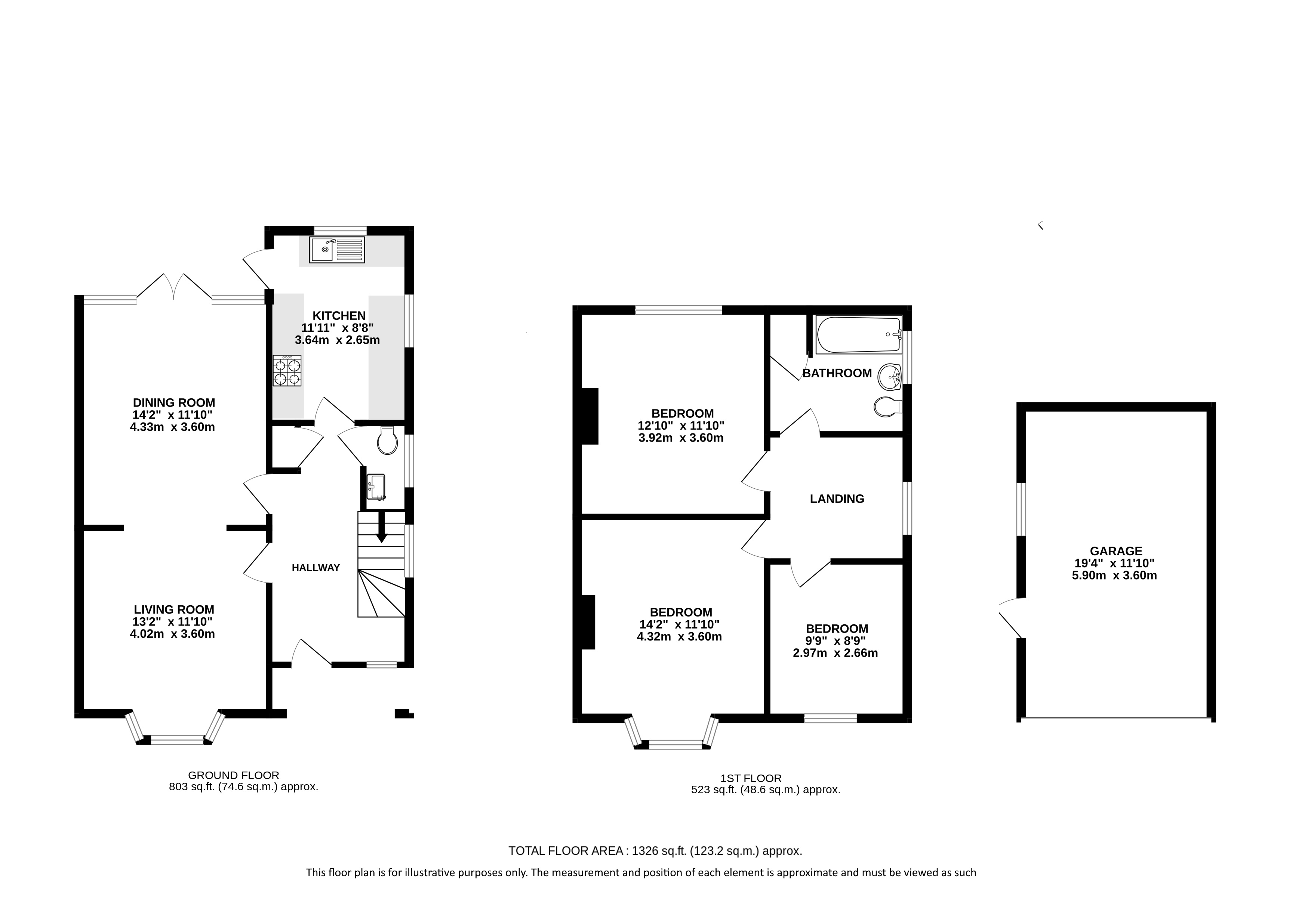 27, Woodland Drive, St Albans floorplan