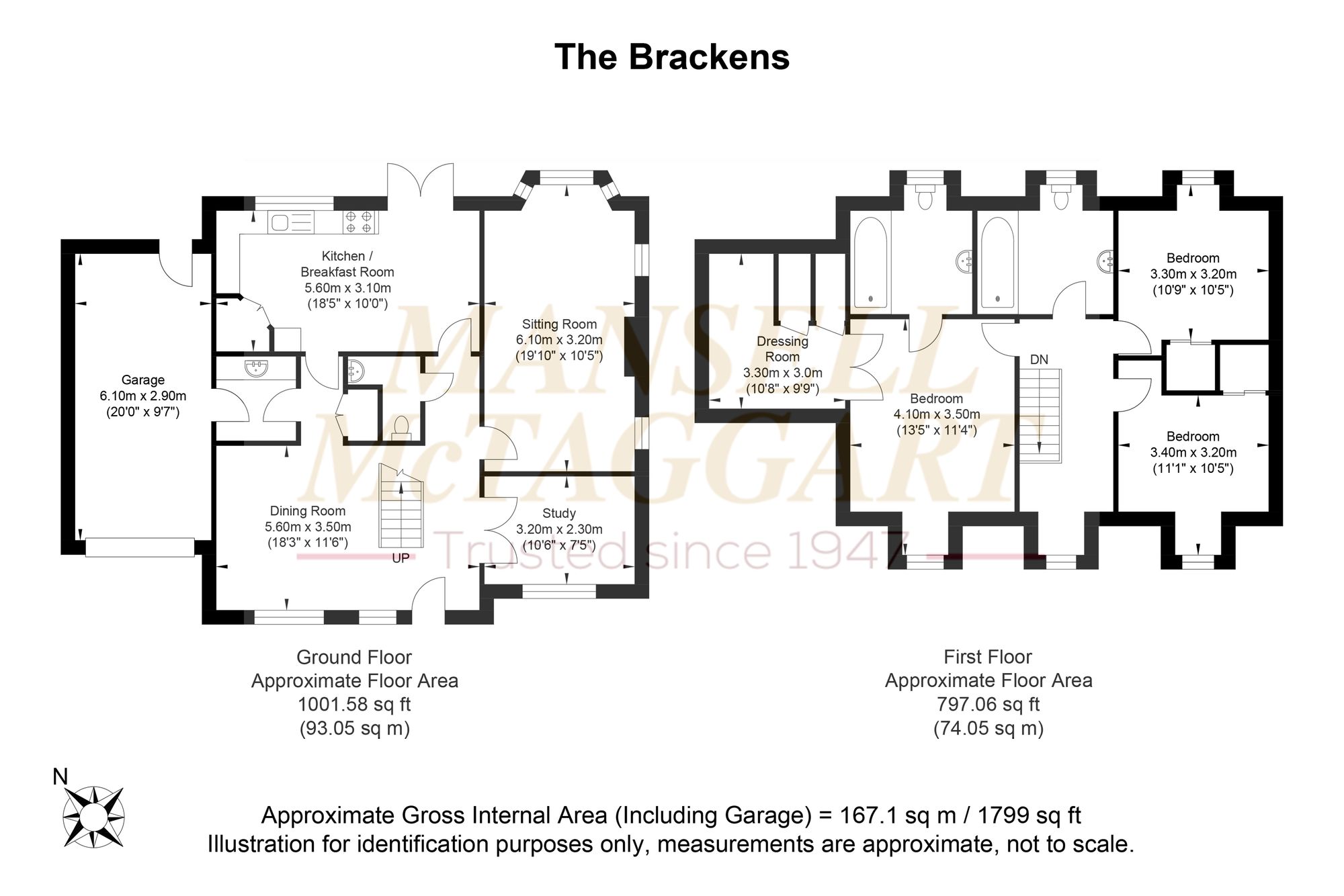 Chestnut Cottage The Brackens Amberley Road, Pulborough floorplan