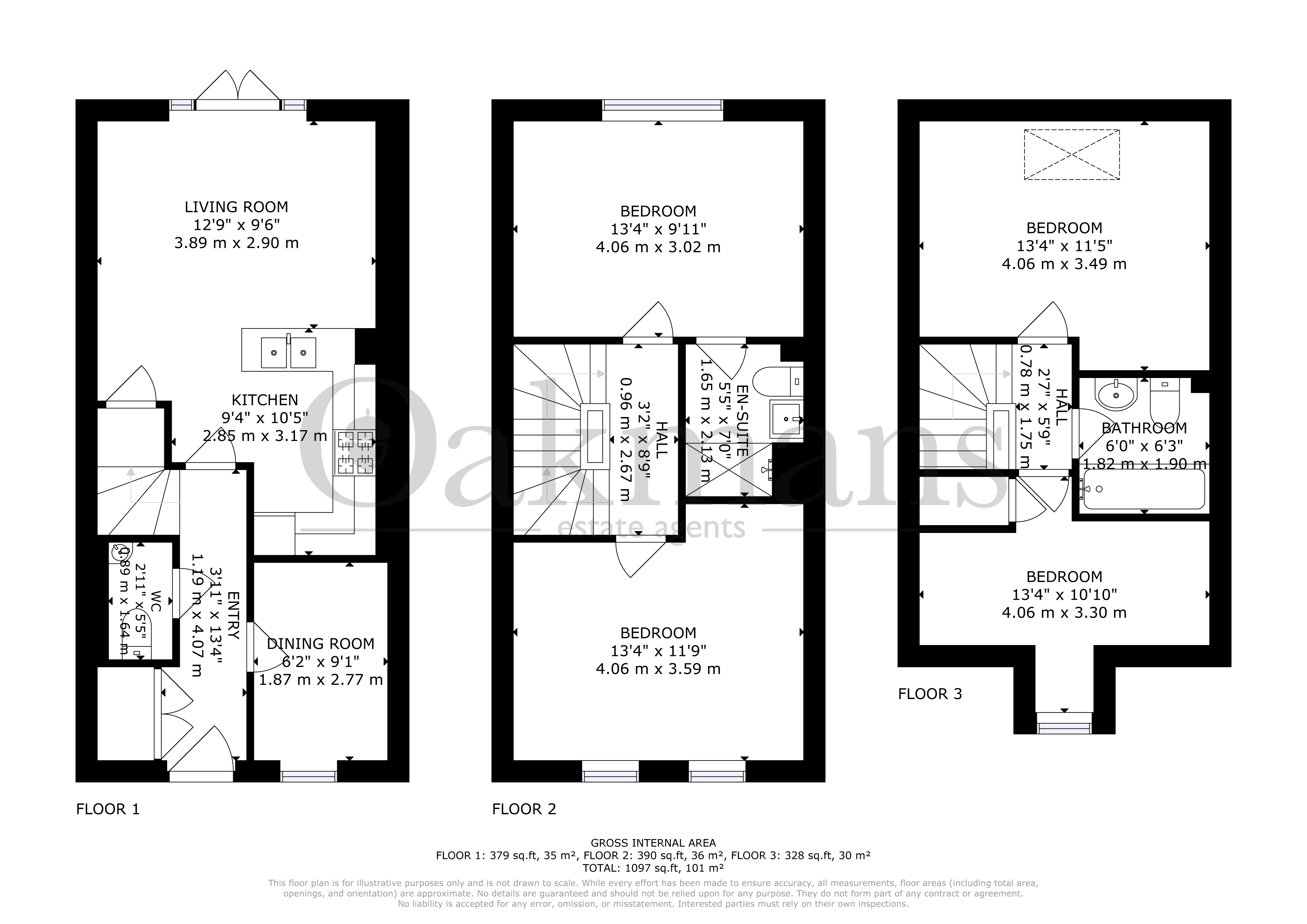 38, MOWBRAY STREET, BIRMINGHAM floorplan