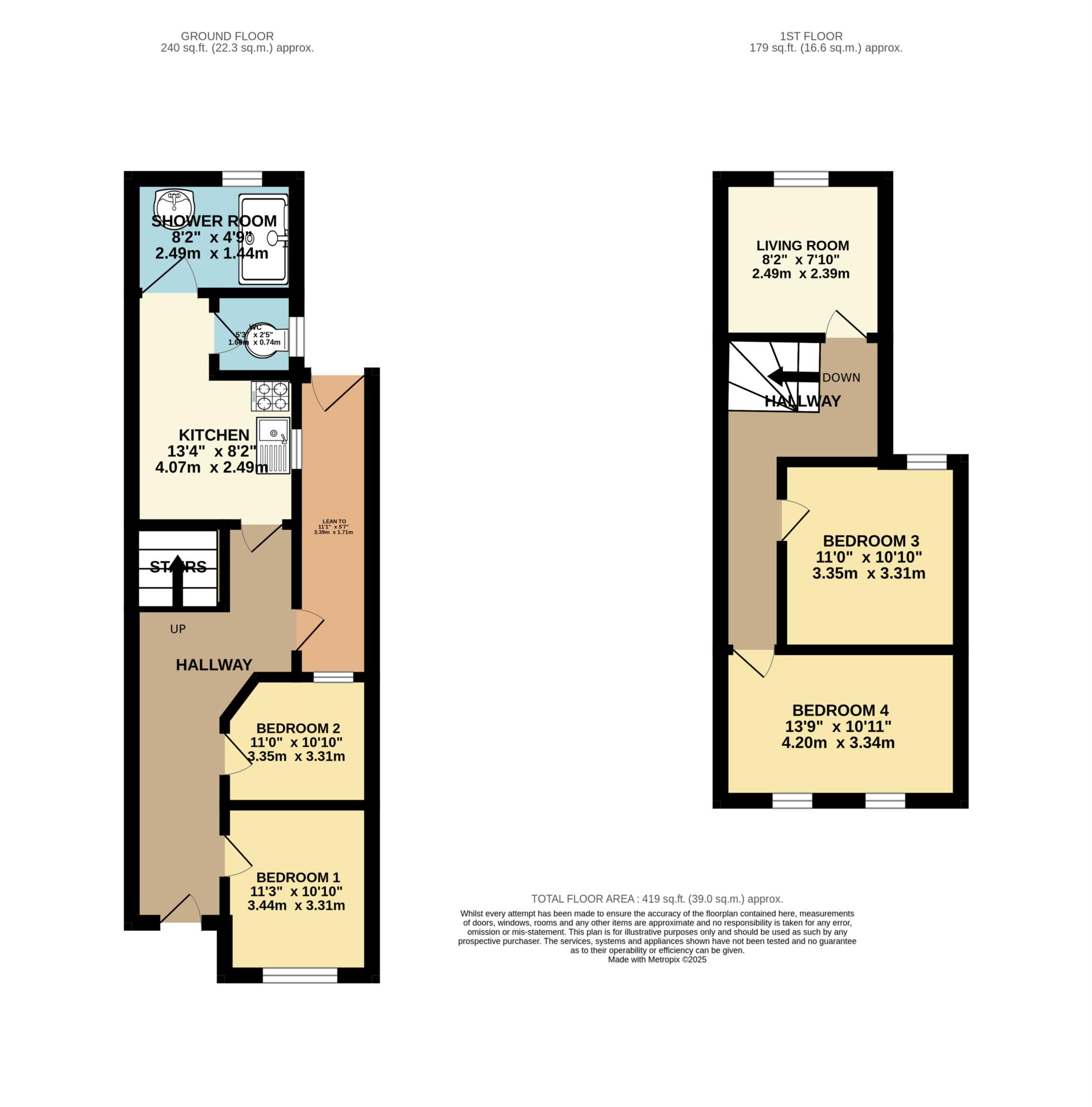 Donnington Gardens, Reading floorplan