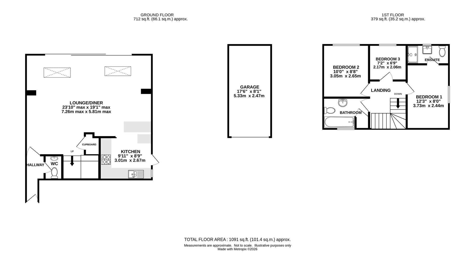 19 Ascot Close, Macclesfield floorplan