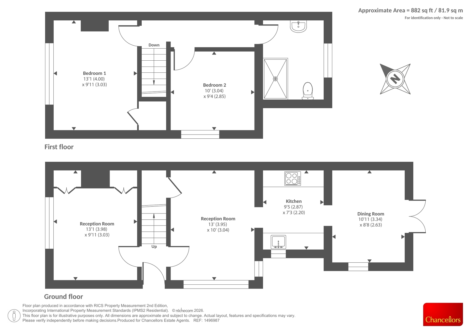 14, Chertsey Road, Surrey floorplan