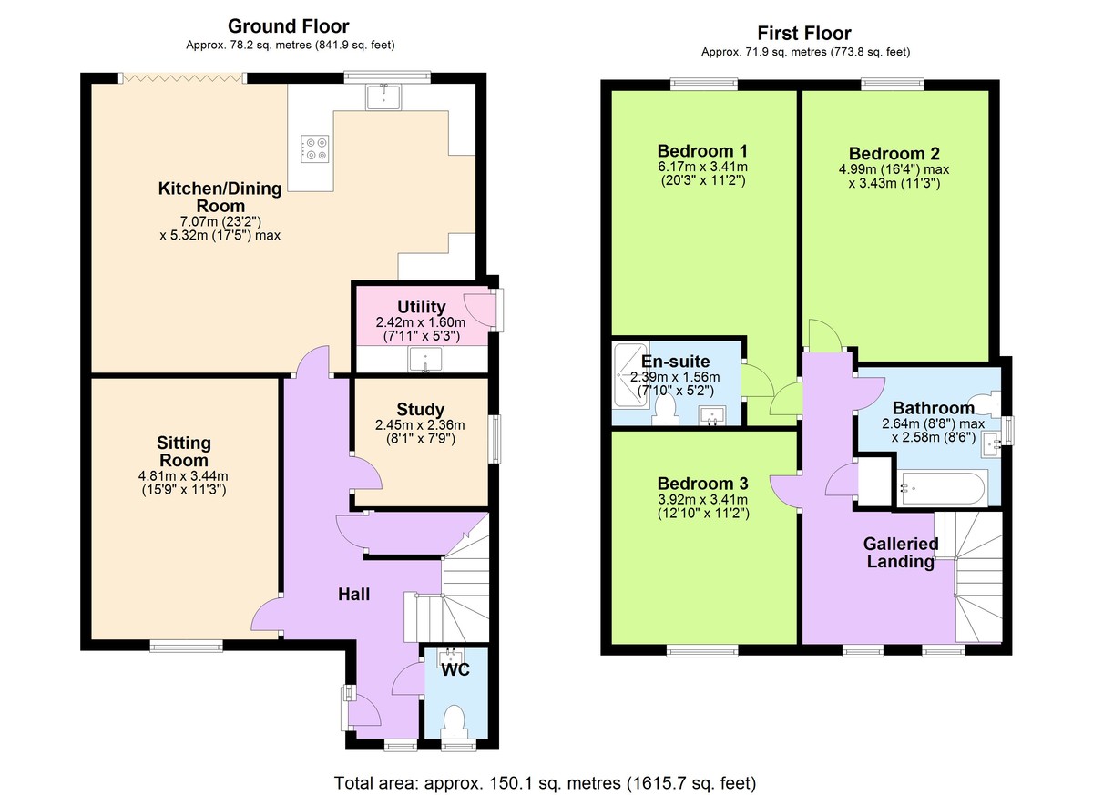 3 Bedrooms Semi-detached house for sale in The Downs, Stebbing, Dunmow CM6