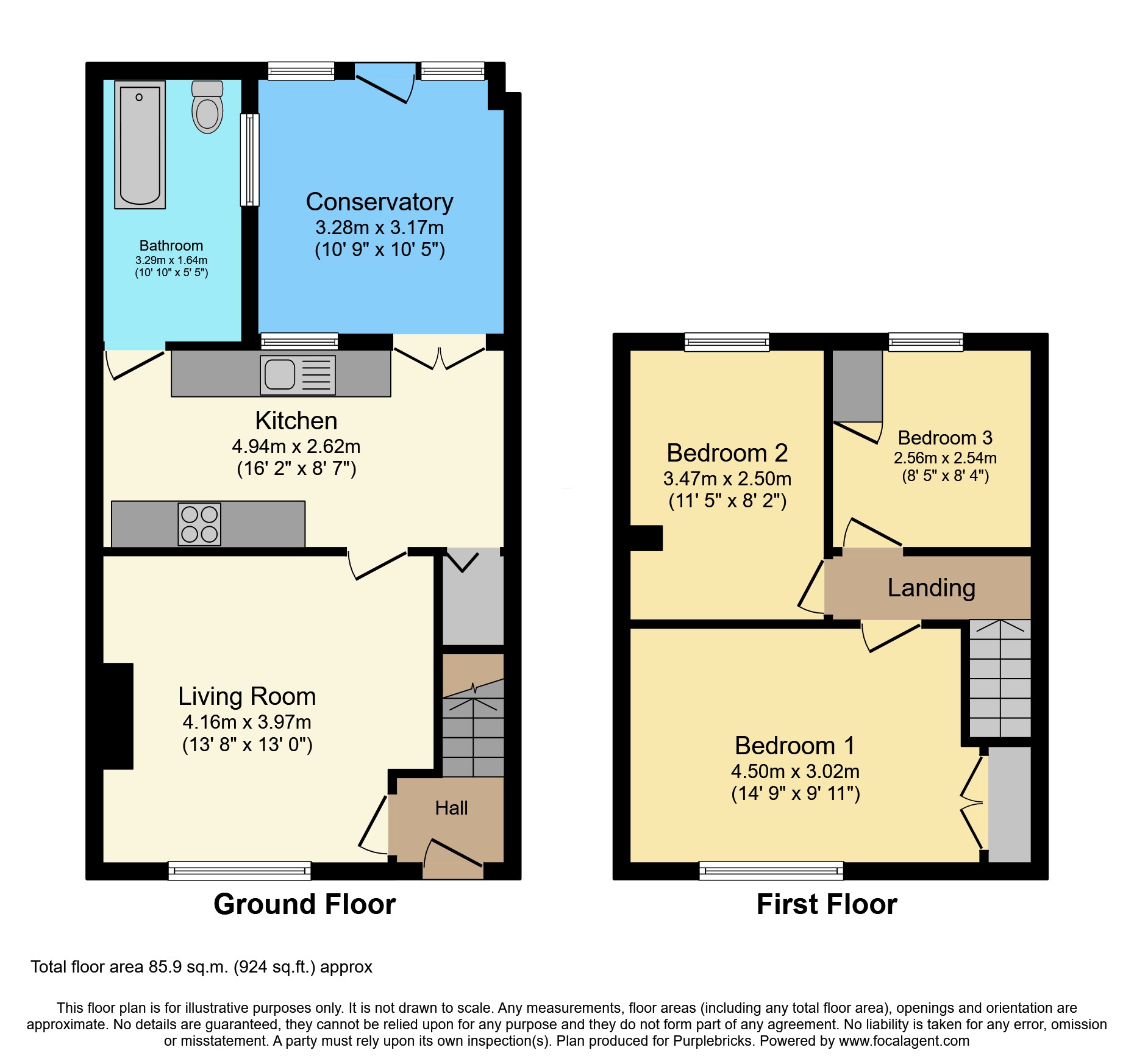 3 holderness cottage, Marsh lane ryehill, Hull floorplan