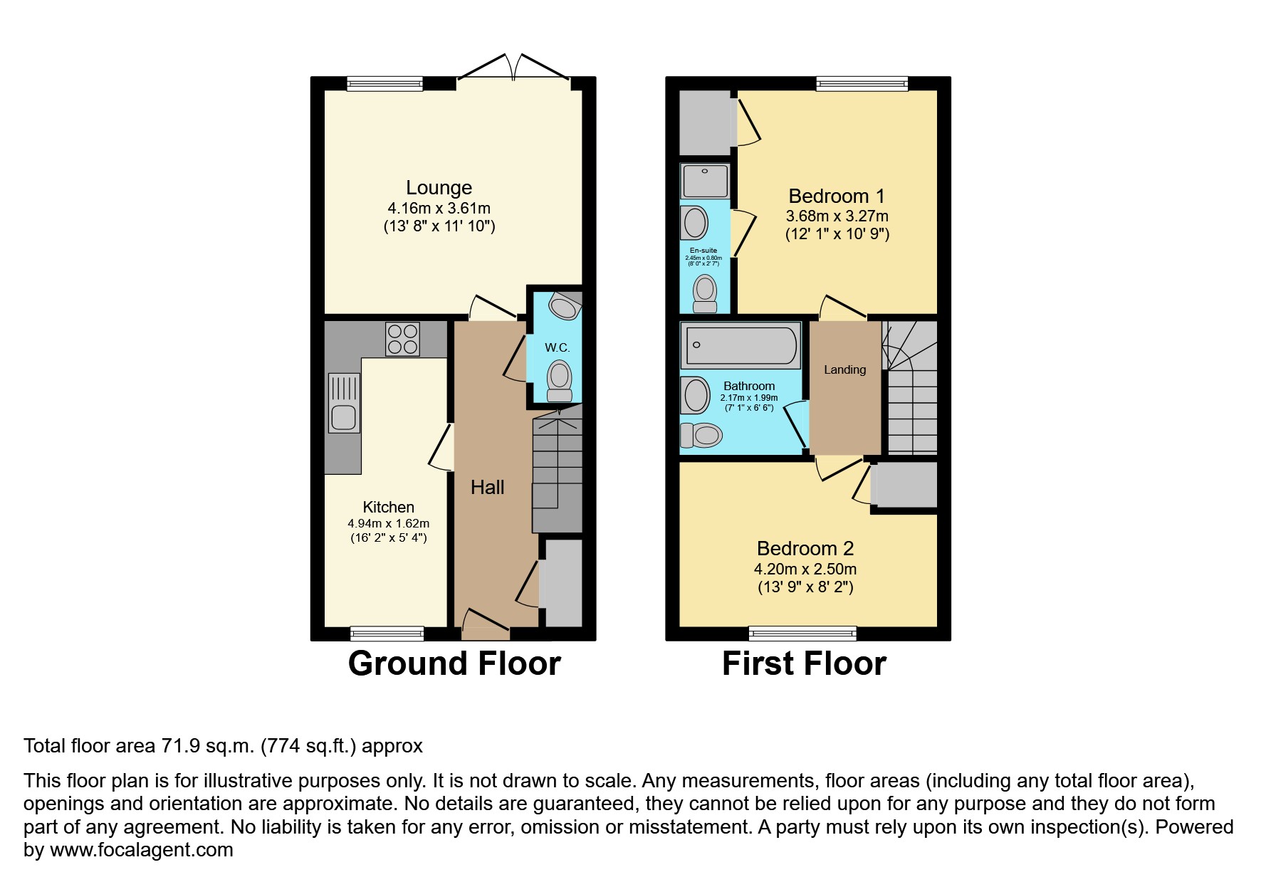 3, Fort View, Stourbridge floorplan