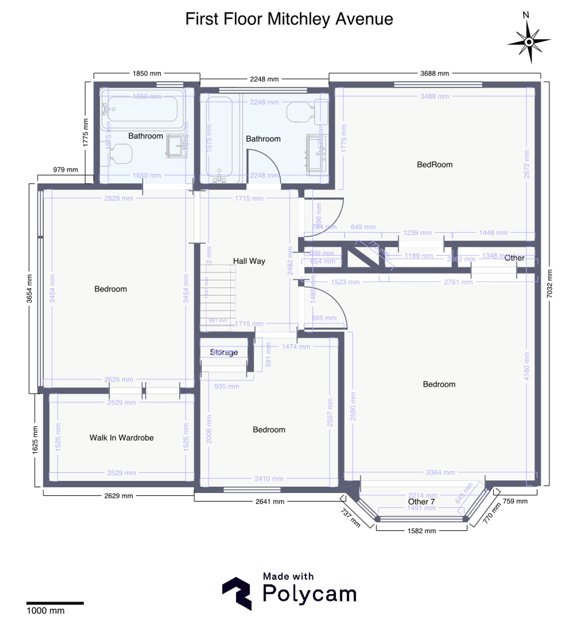 25 Mitchley Avenue, Purley floorplan