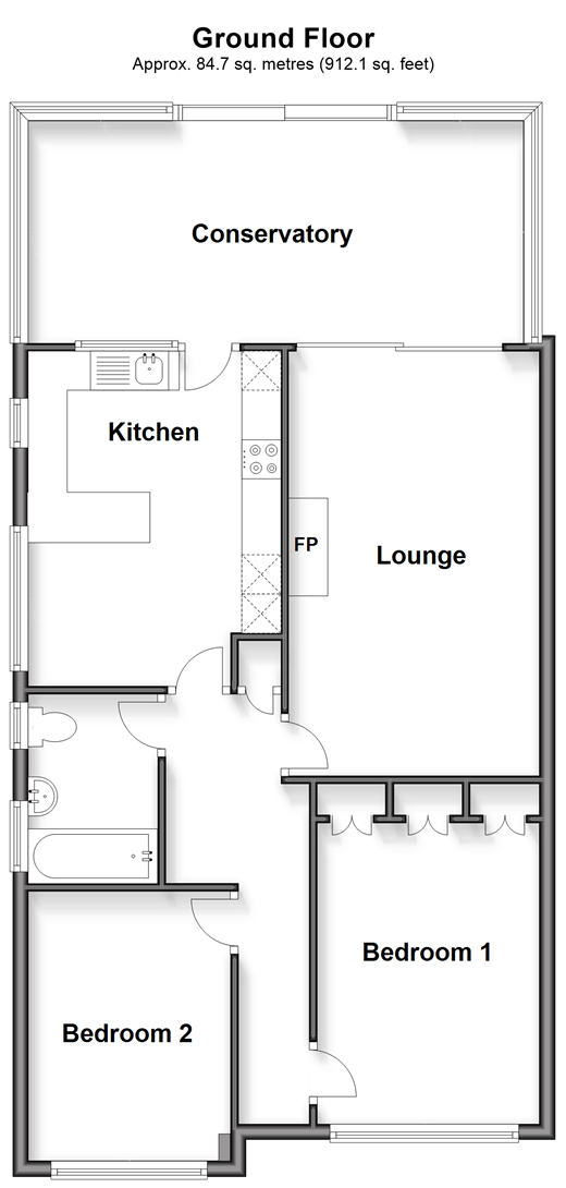 Multon Road West Kingsdown, Sevenoaks floorplan