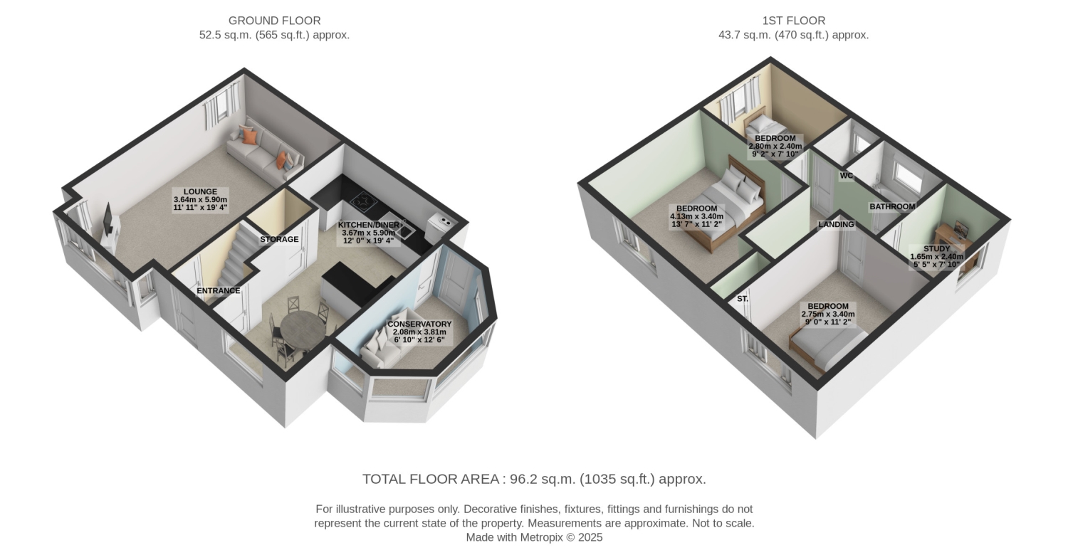 2, Templars Close, Halifax floorplan