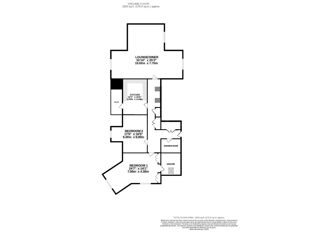 17, Westlecot House, Swindon floorplan