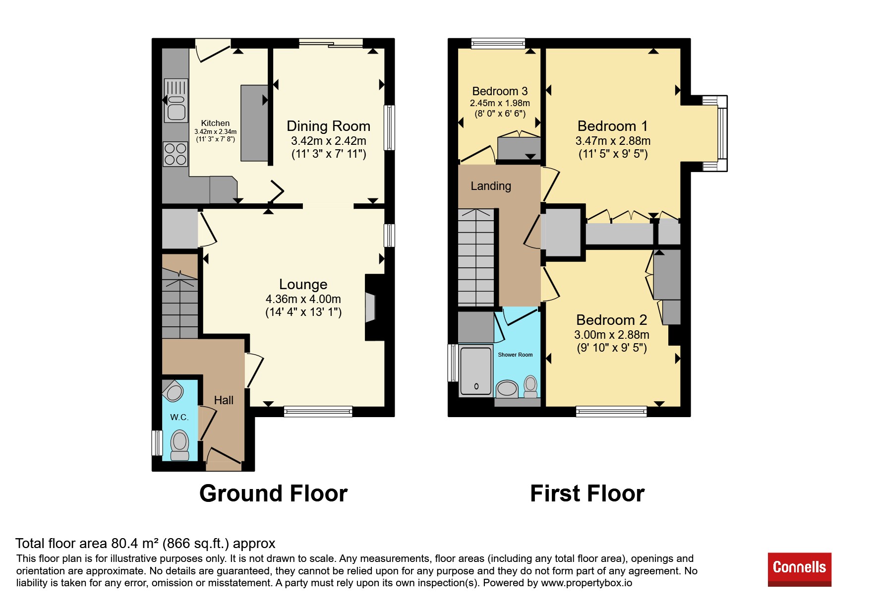 4, Deane Way, Chard floorplan