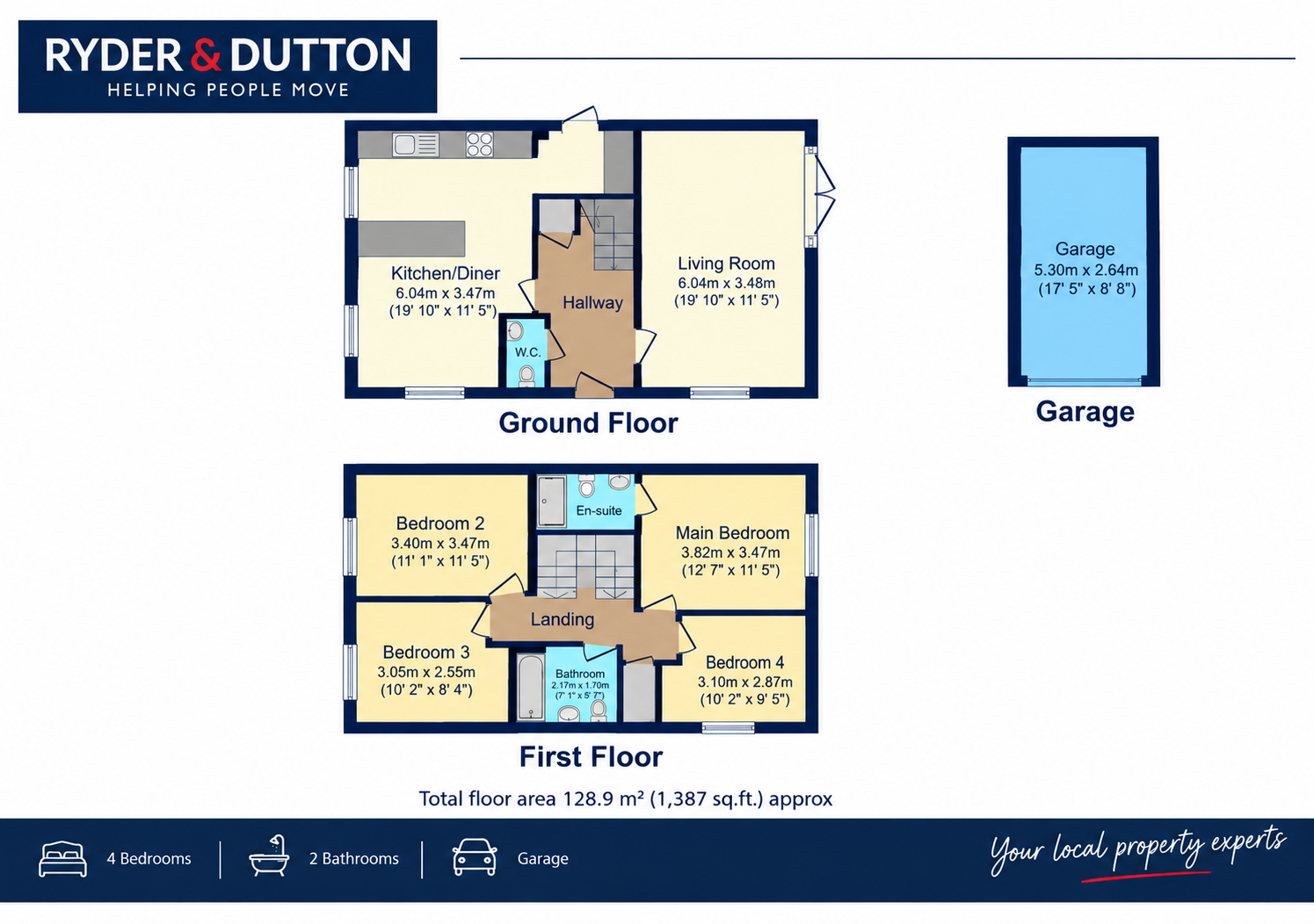 10, Weave Close, Middleton floorplan