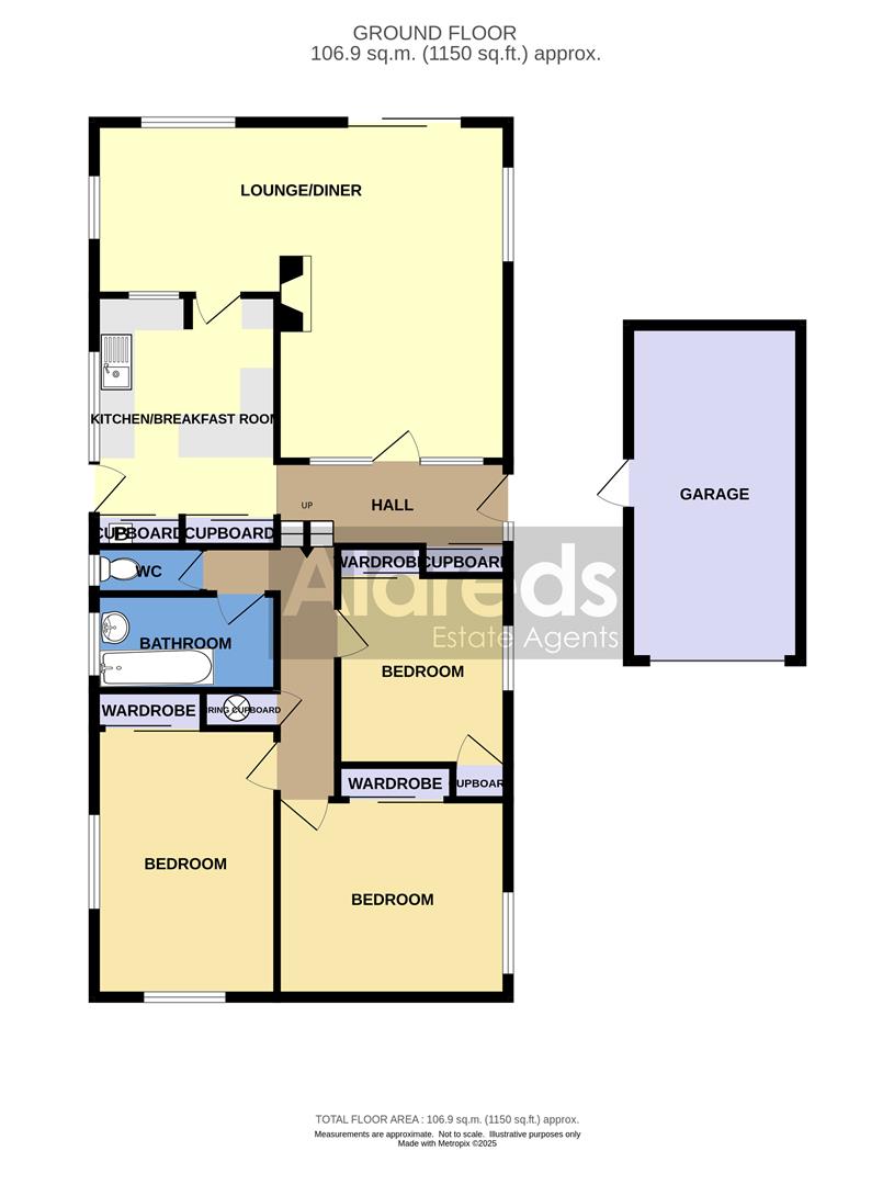 4, Broadwater Way, Norwich floorplan
